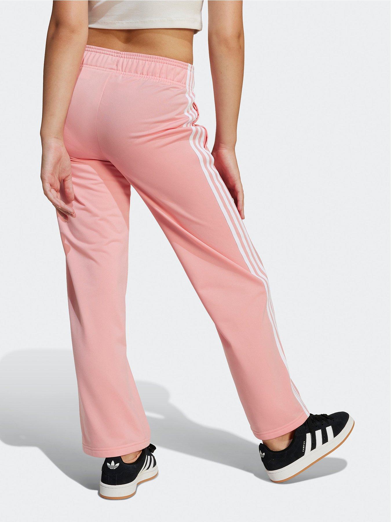 Pink Adidas Poppers Womens Adidas Originals Adibreak 3-Stripe Rose