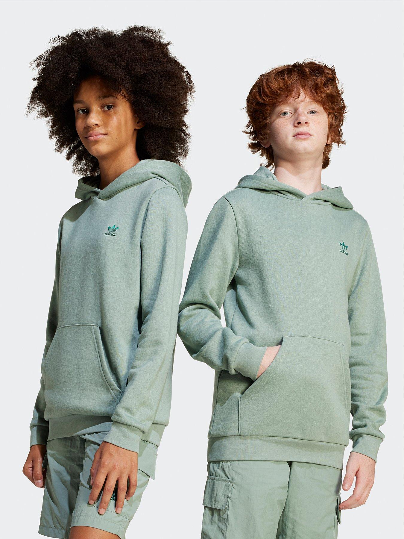 adidas-originals-junior-boys-hoodie-green