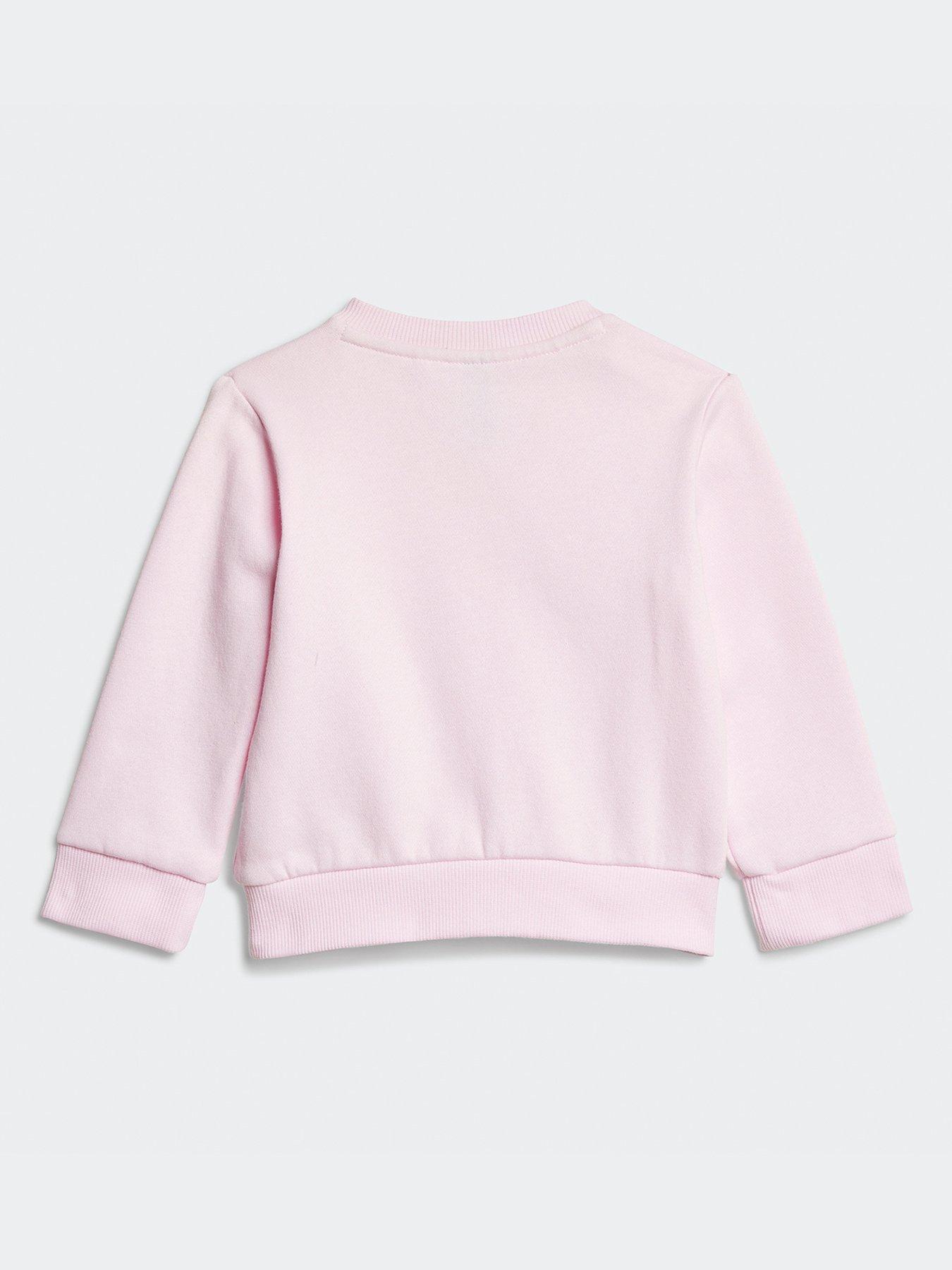  image of adidas-sportswear-infant-unisex-essentials-joggers-pink
