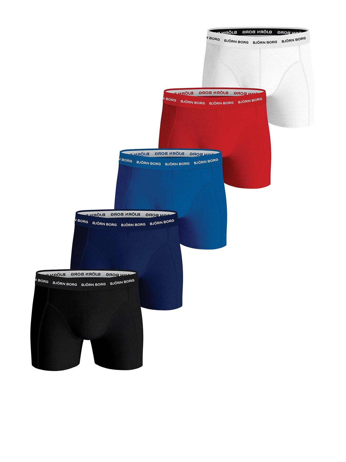  image of bjorn-borg-3-pack-of-cotton-stretch-boxers-multi