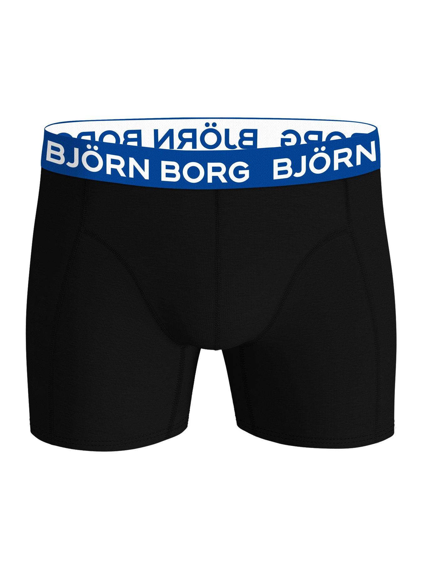  image of bjorn-borg-3-pack-of-cotton-stretch-boxers-black