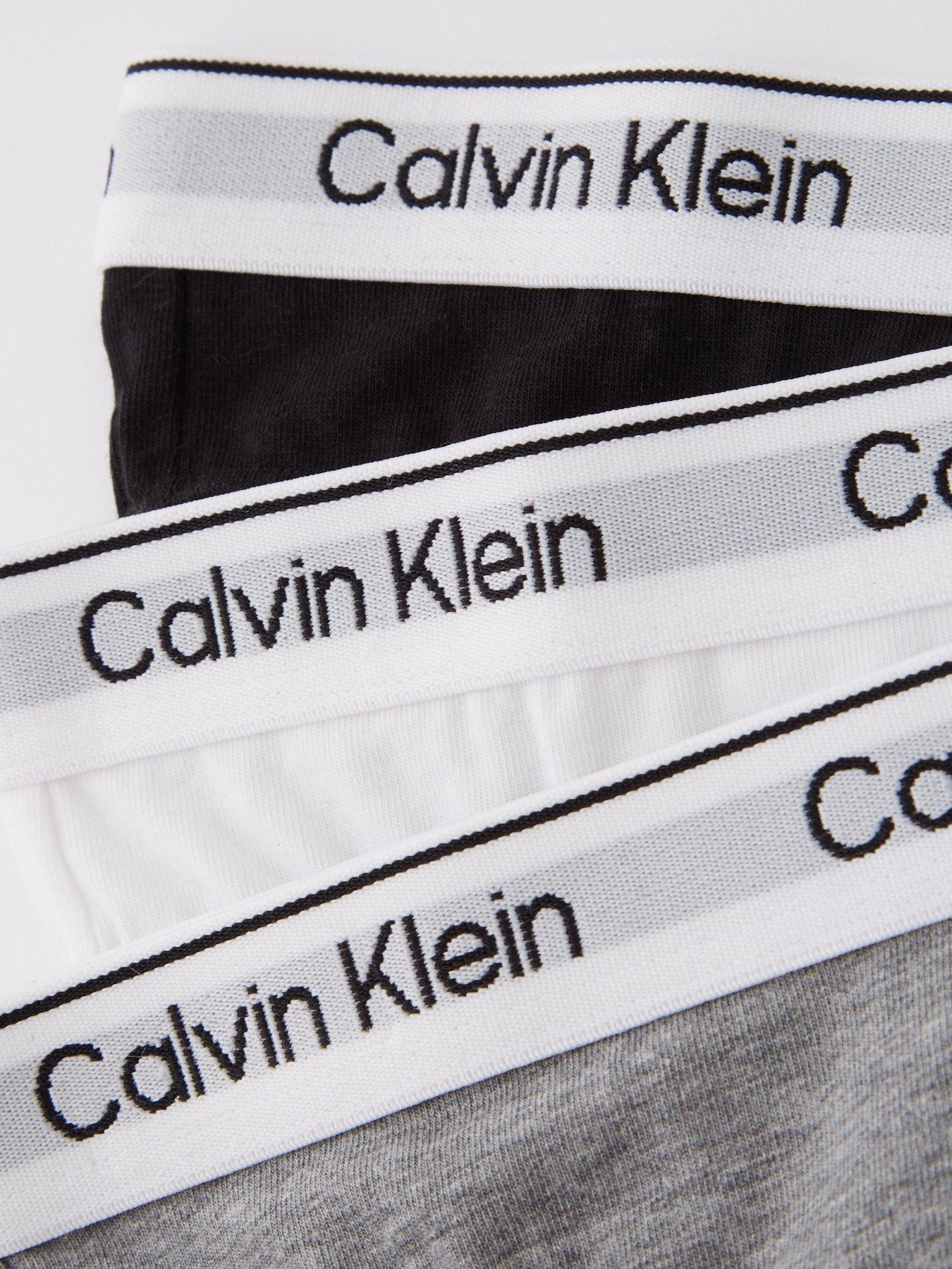  image of calvin-klein-girls-3-pack-modern-cotton-bikini-briefs-multi