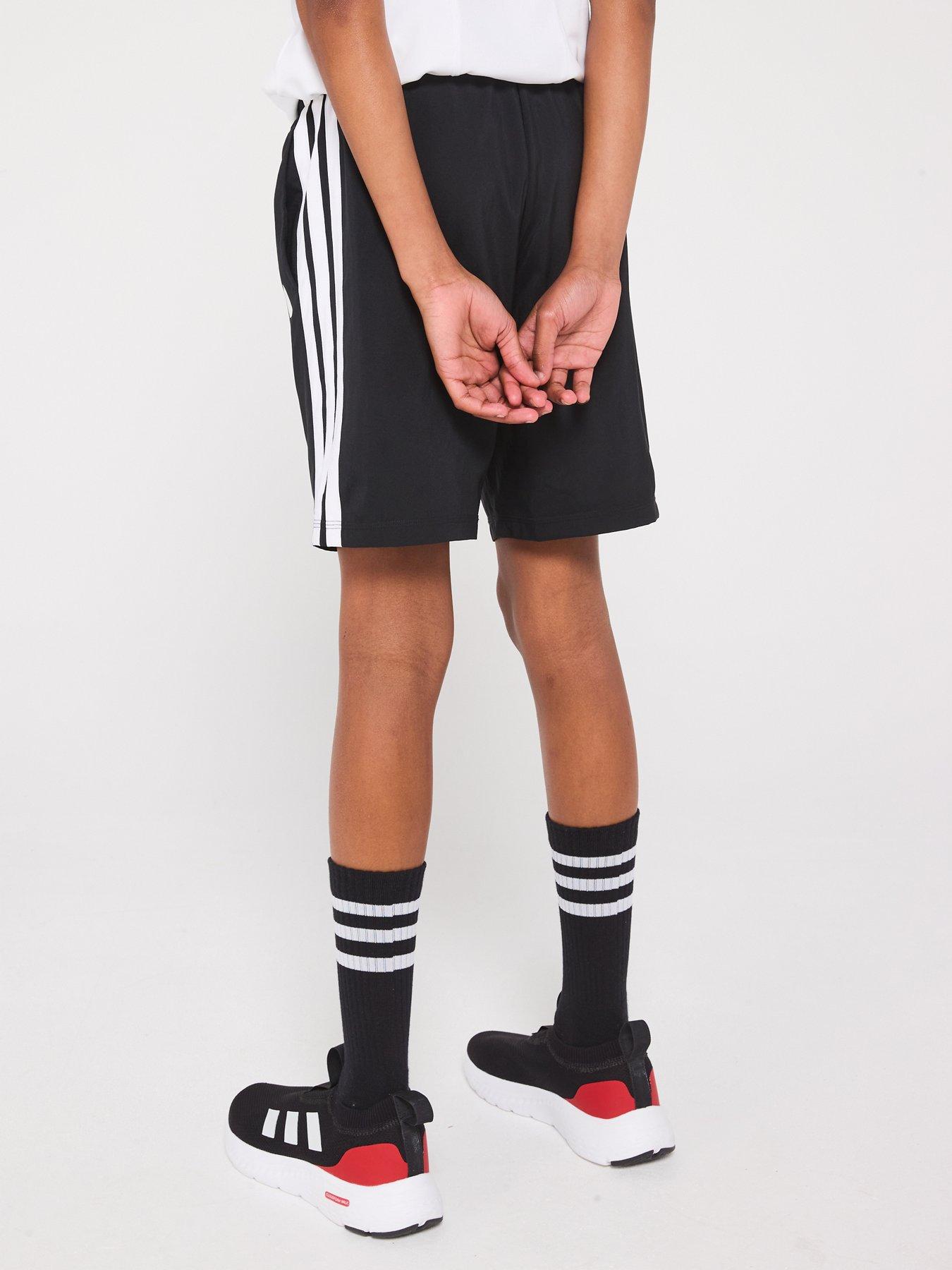  image of adidas-sportswear-junior-boys-essentials-climacool-shorts-black