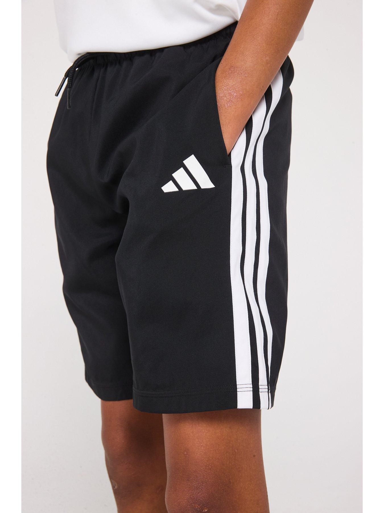  image of adidas-sportswear-junior-boys-essentials-climacool-shorts-black