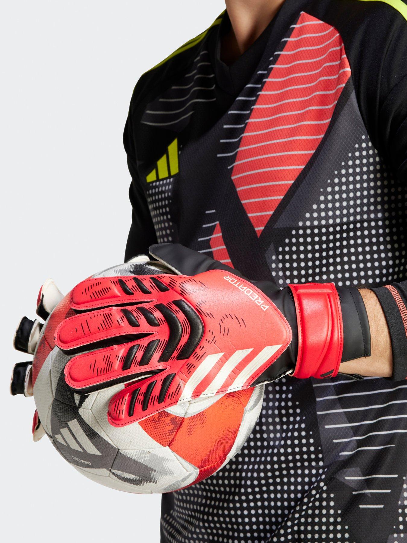 Image 2 of 5 of adidas Mens Predator Training Goal Keeping Gloves - Red