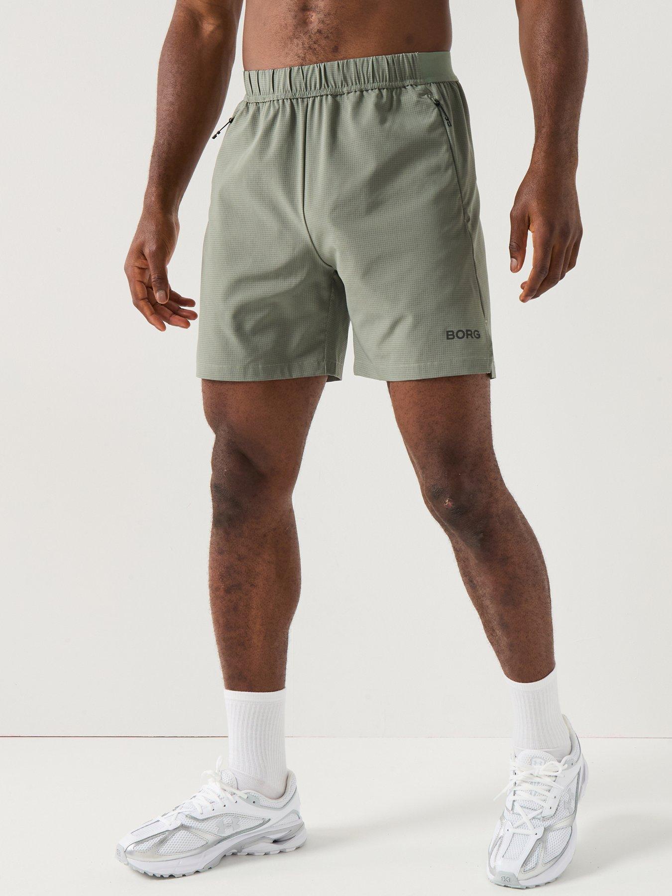 undefined Zip Shorts - Green