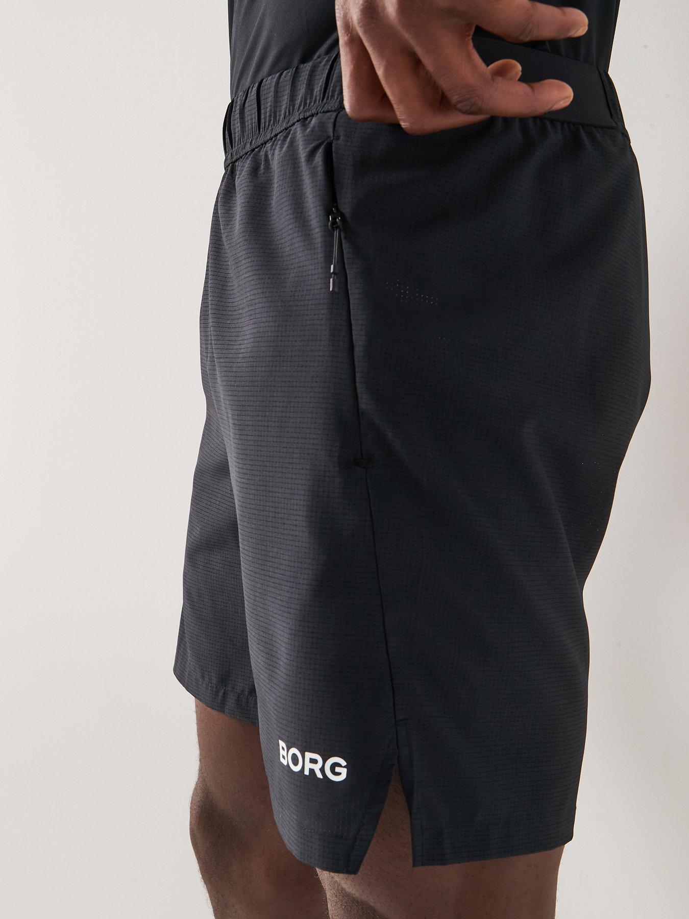 Image 4 of 5 of Bjorn Borg Zip Shorts - Black