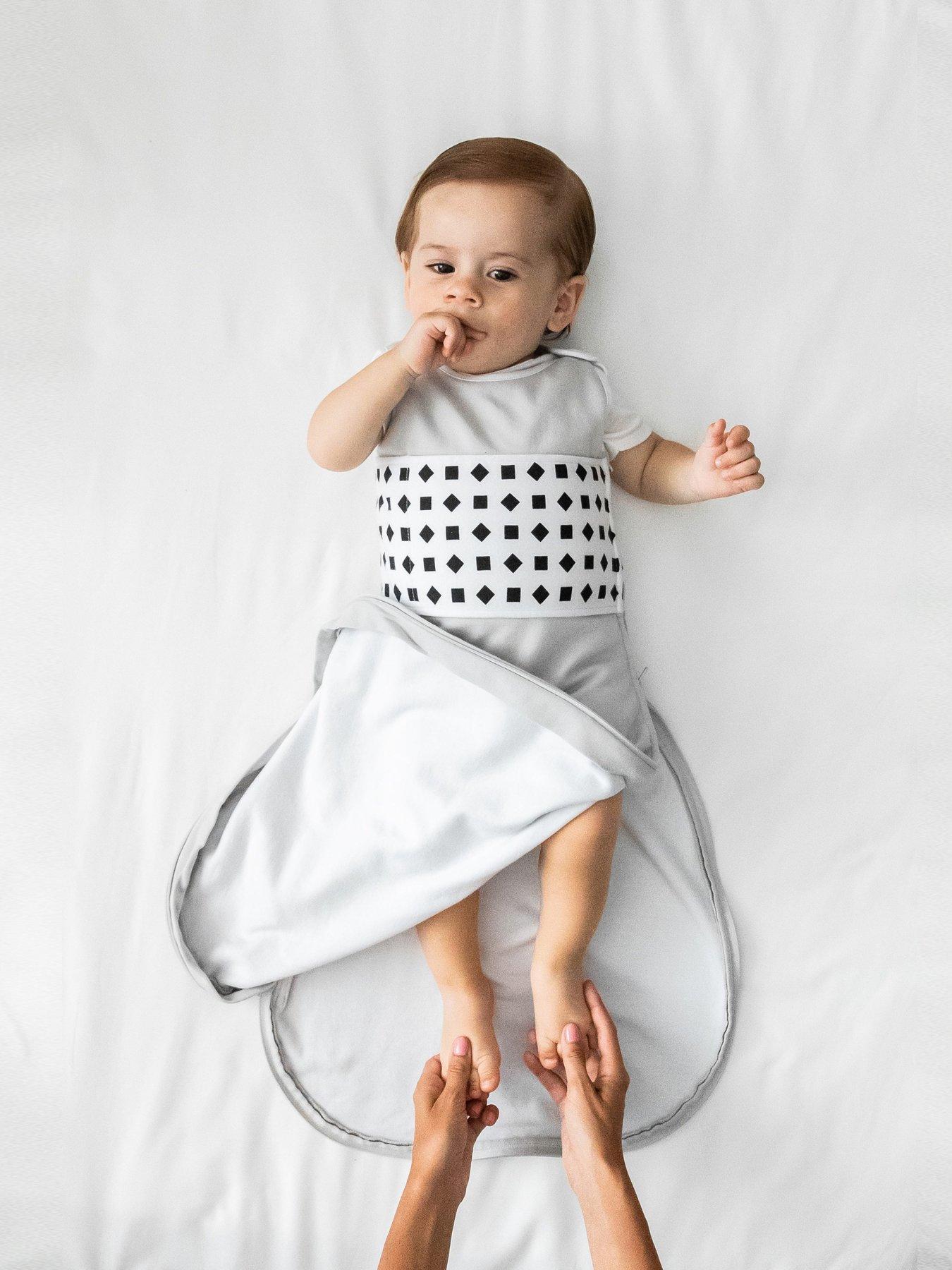  image of nanit-breathing-wear-sleeping-bag-1pk-small-3-6m-pebble-grey