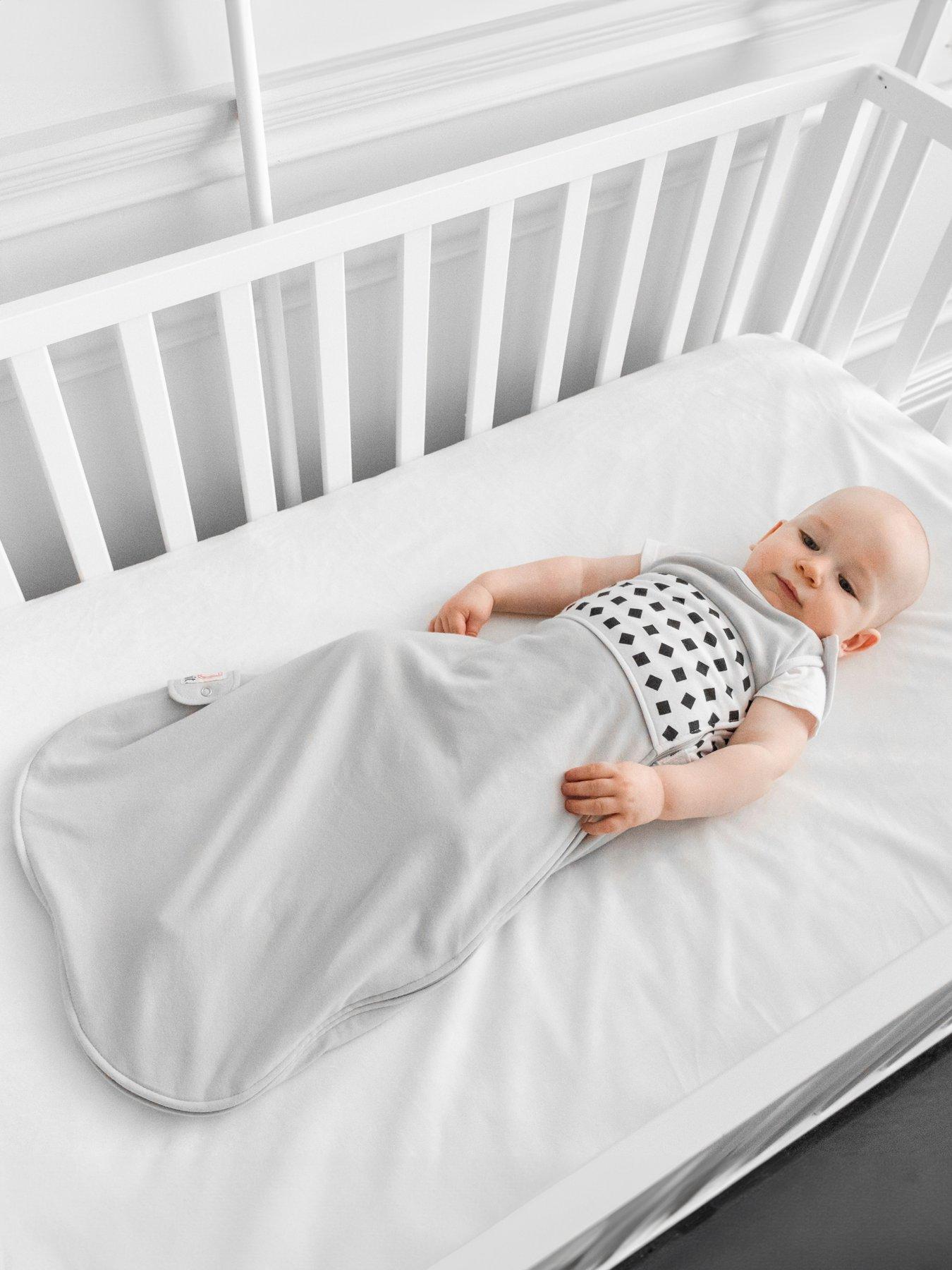 Image 1 of 7 of Nanit Breathing Wear Sleeping Bag - 1pk MEDIUM 6-12M, Pebble Grey