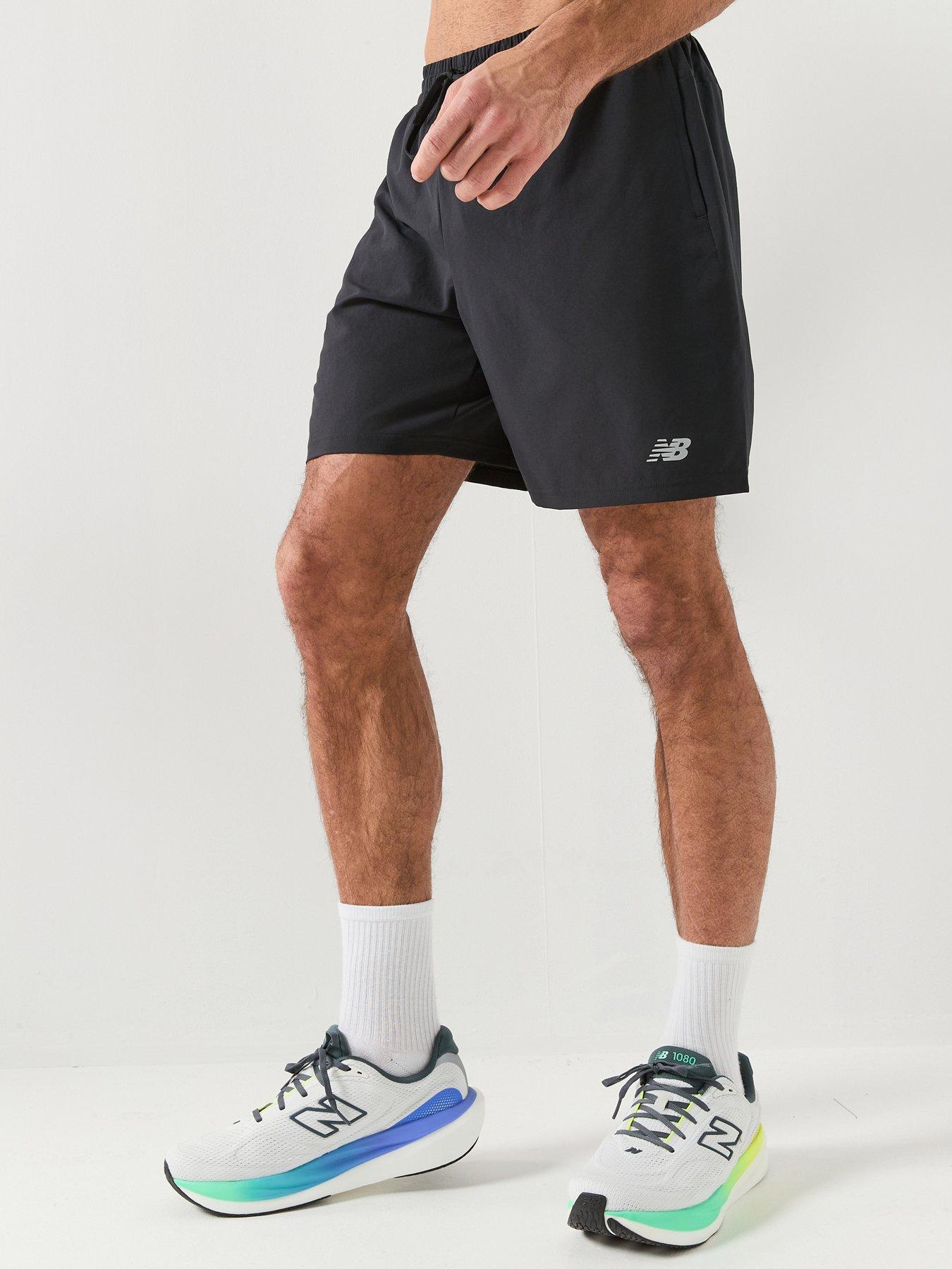 New Balance Men's Running Sport Essentials 7 Inch Shorts - Black