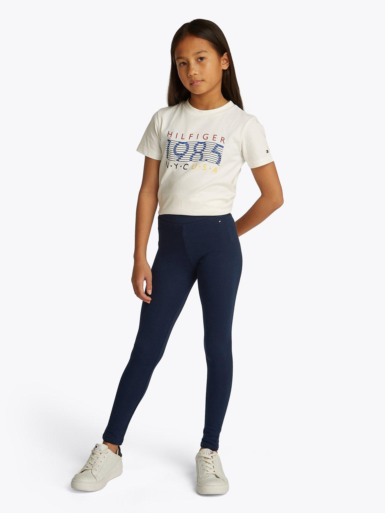 tommy-hilfiger-girls-logo-legging-navy