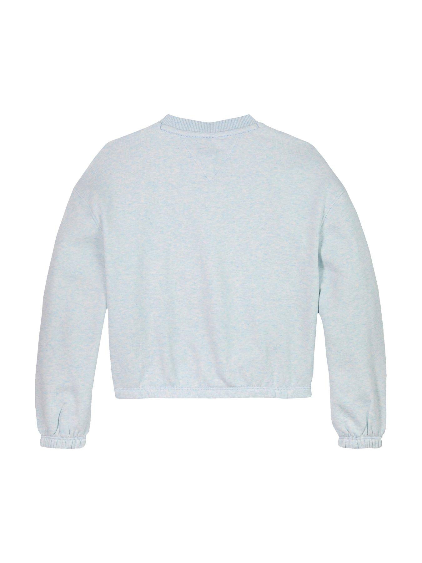  image of tommy-hilfiger-girls-varsity-sweatshirt-blue
