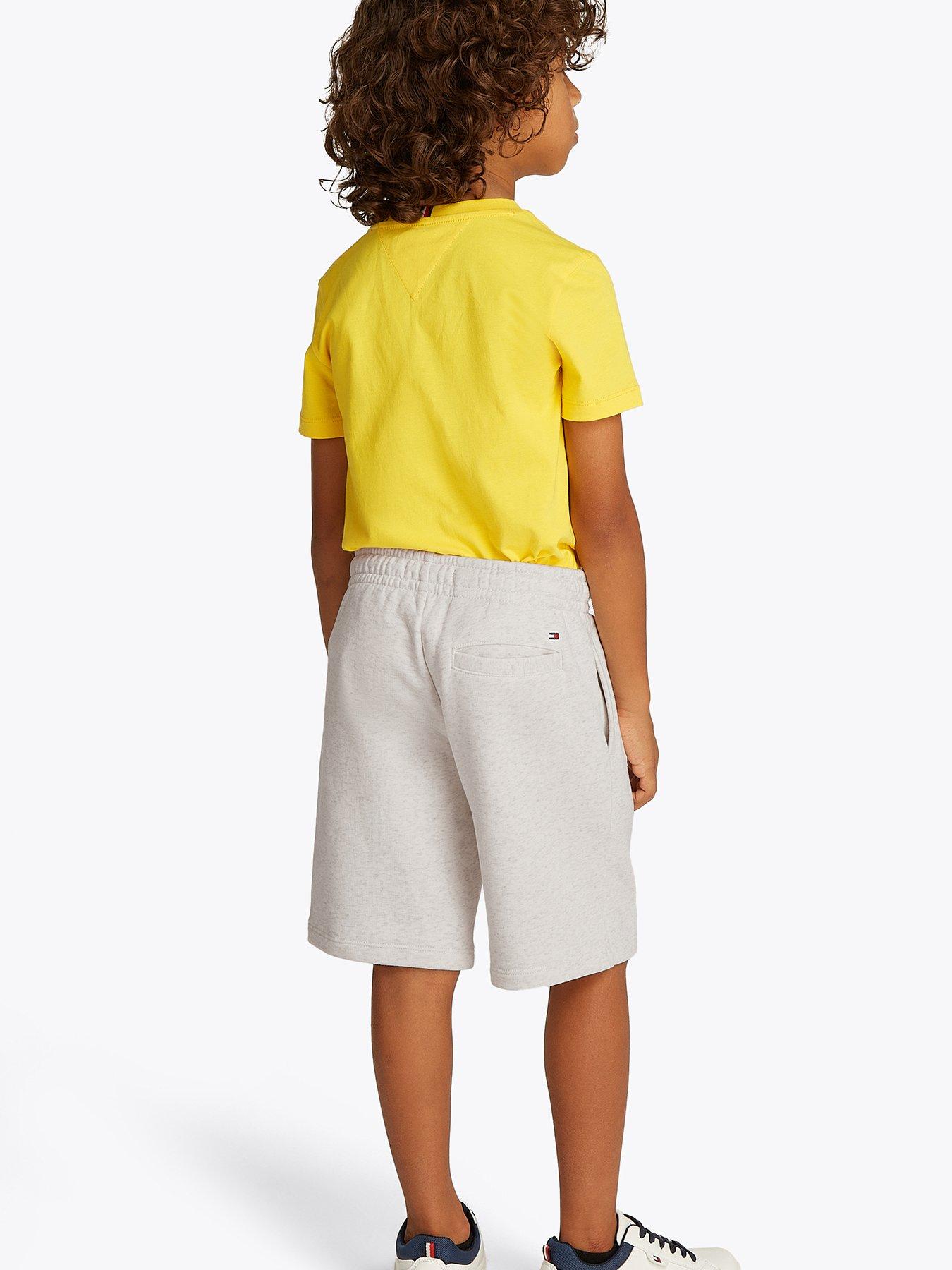  image of tommy-hilfiger-boys-varsity-sweat-short-grey