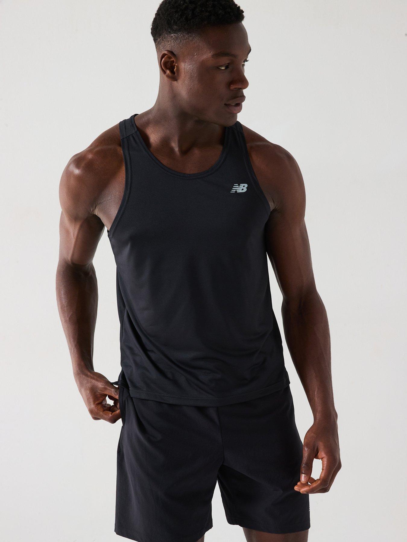 undefined Men's Running Sport Essentials Vest - Black
