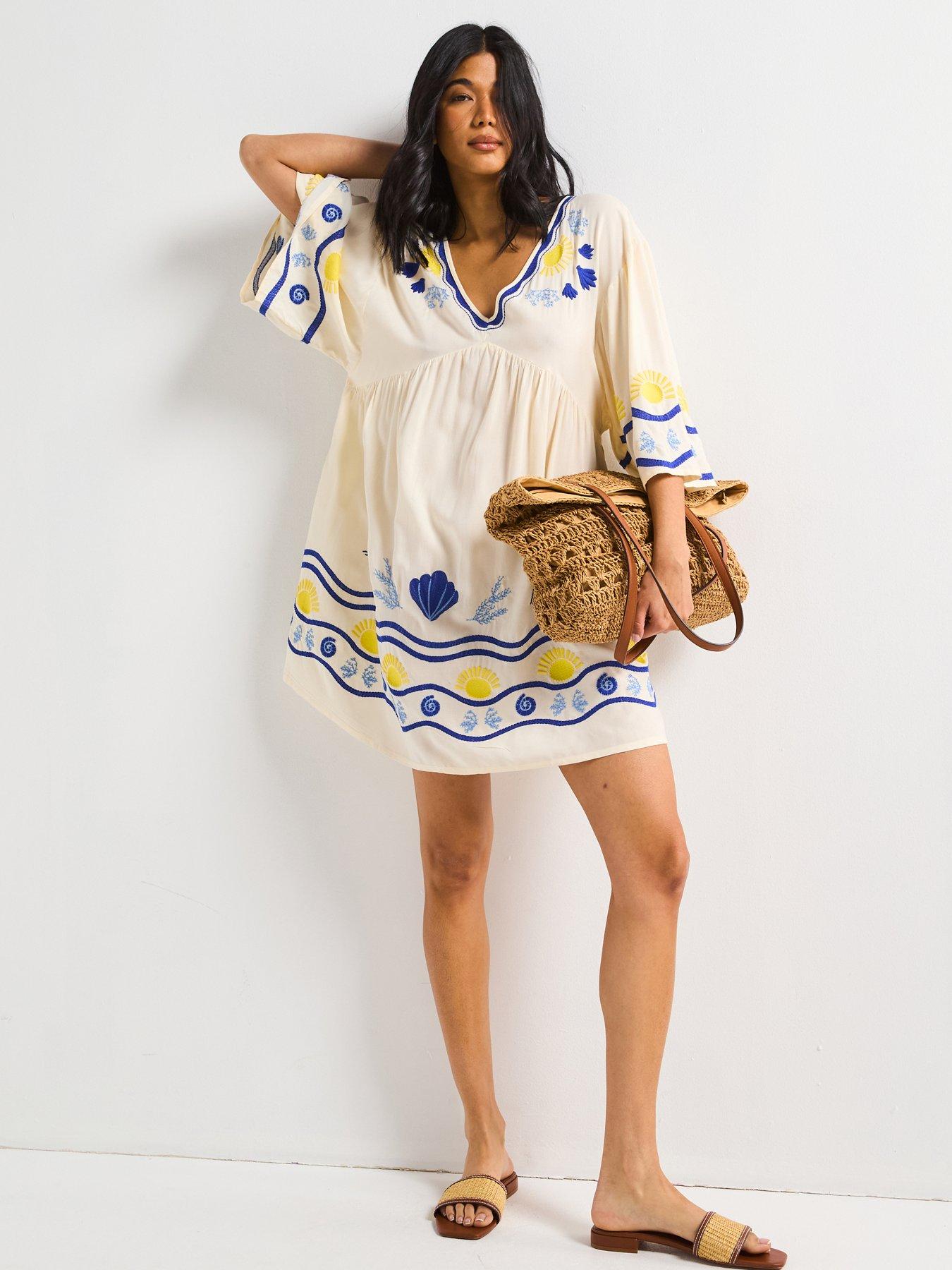 v-by-very-all-over-embroidered-beach-dress-ivory