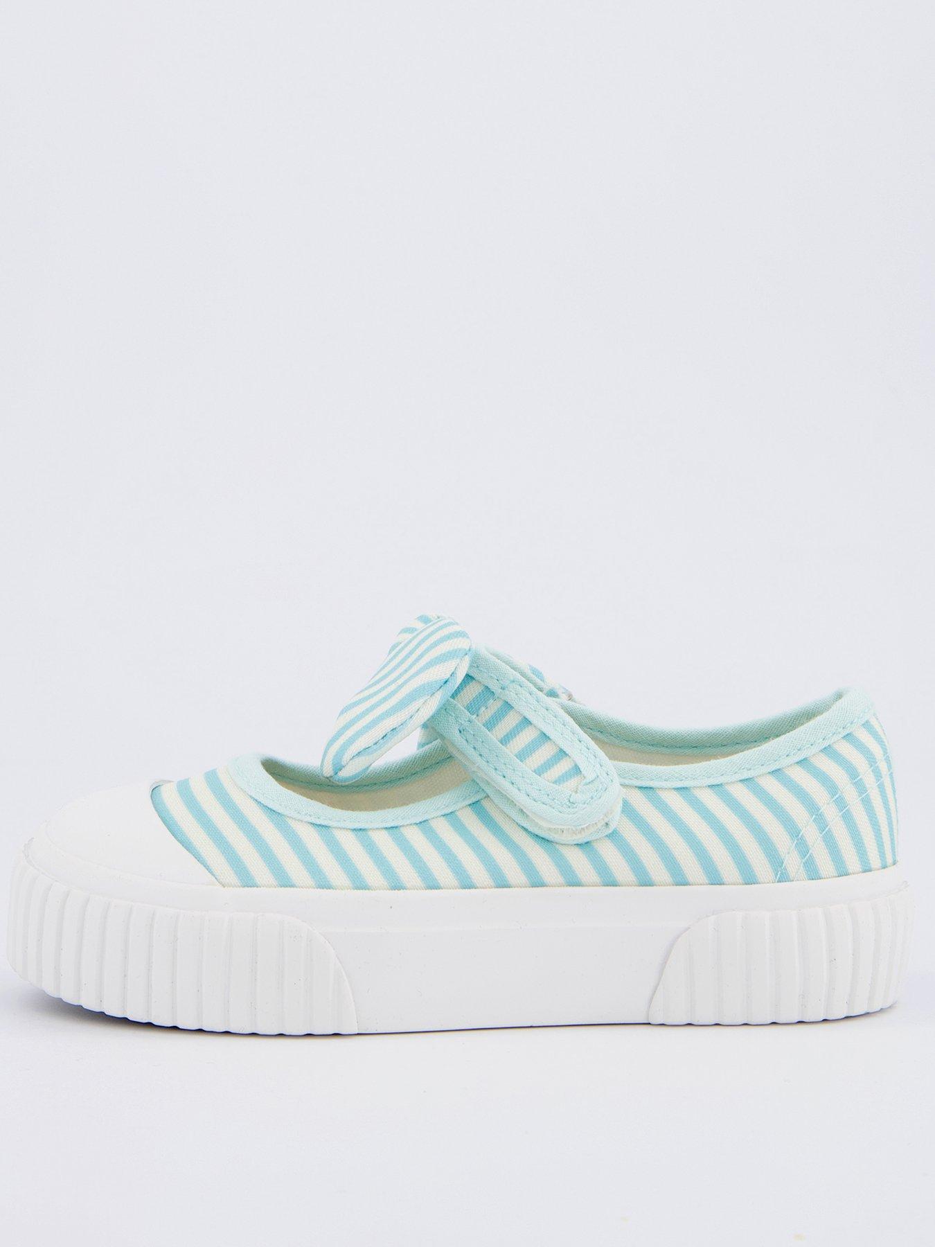  image of everyday-girls-canvas-bow-mary-jane-pumps-blue