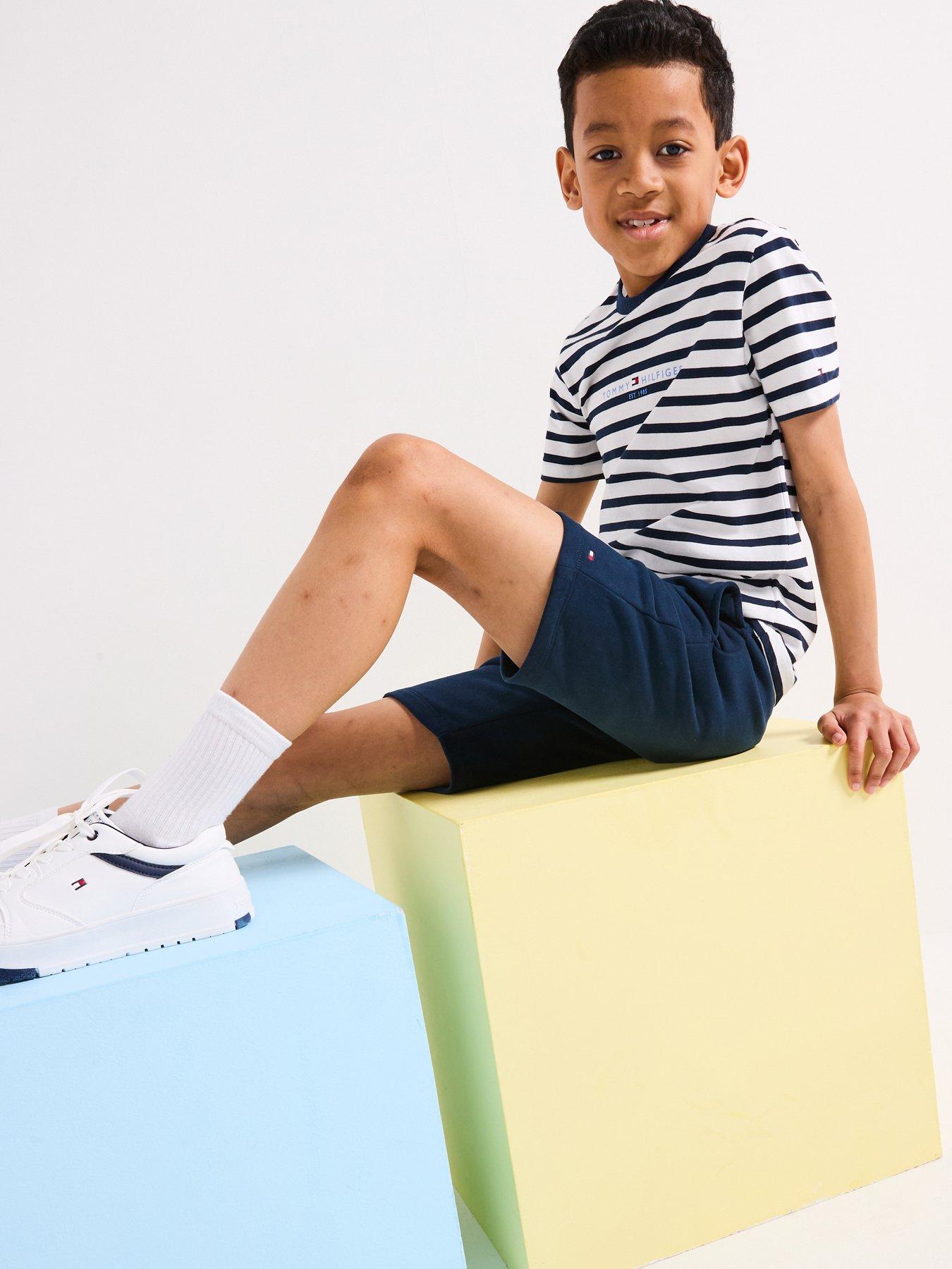 tommy-hilfiger-boys-essential-short-sleeve-t-shirt-and-short-set-navy-stripe