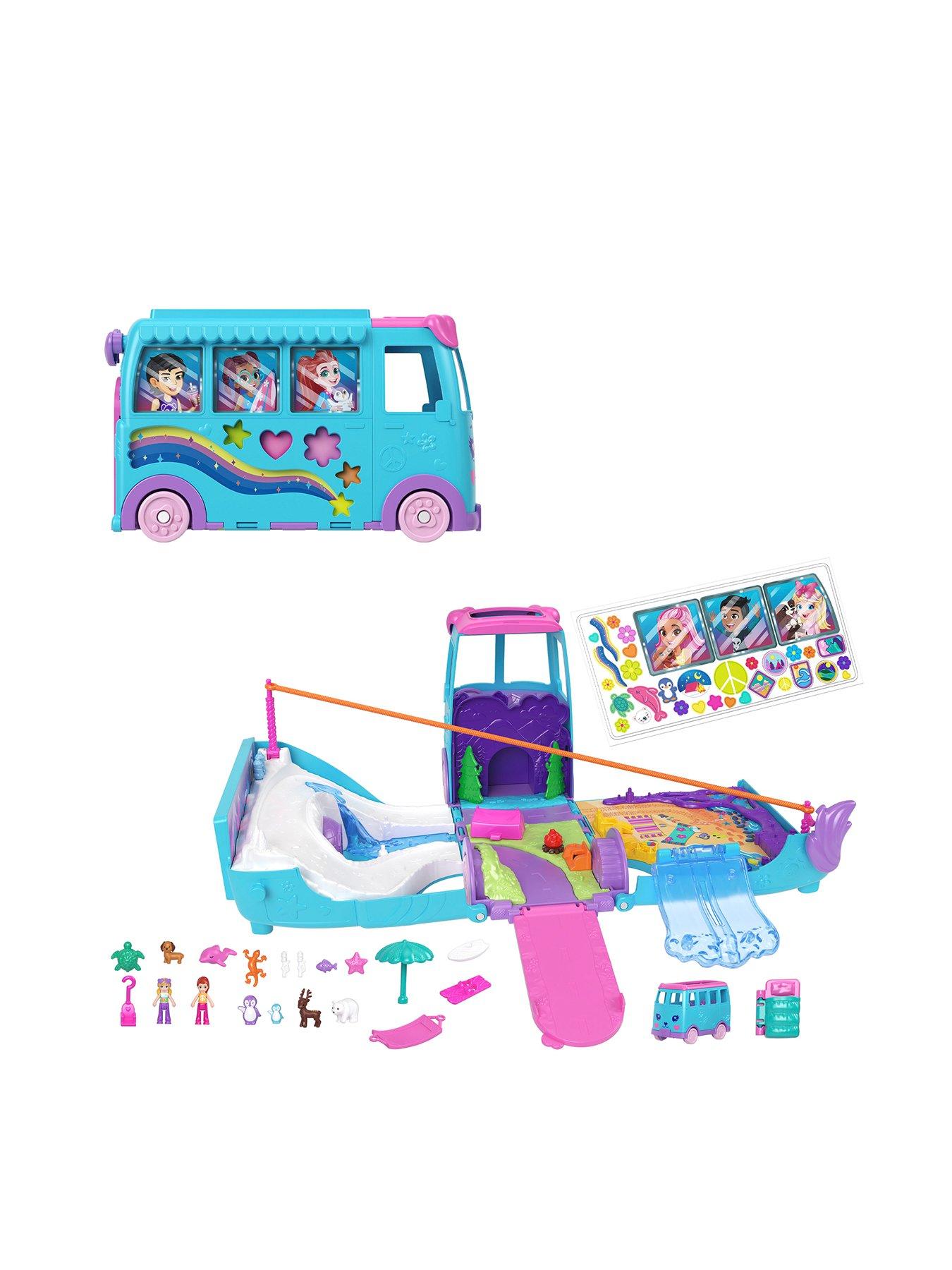 polly-pocket-pet-mobile-adventure-playset-with-micro-dolls-amp-transforming-camper-van-pets-amp-toy-car