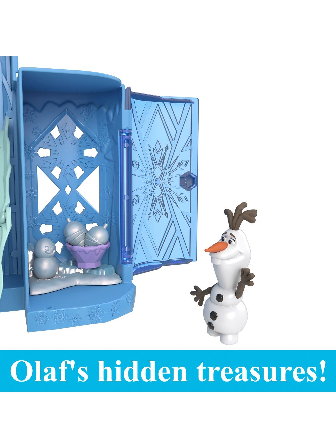 Image 4 of 8 of Disney Frozen Elsa Stackable Castle Doll House Playset with Small Doll and 8 Pieces