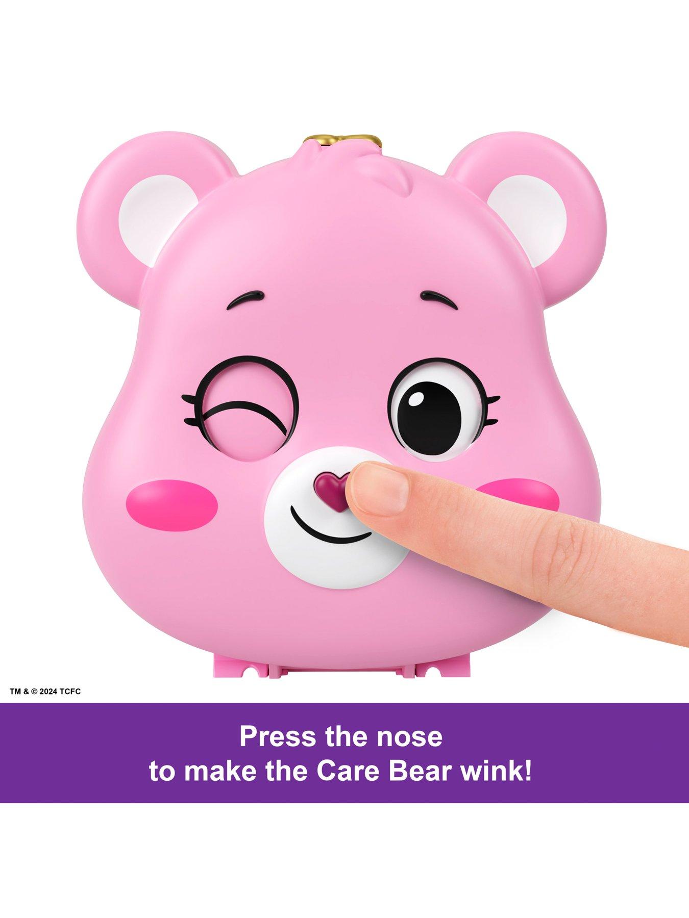 Image 4 of 6 of Polly Pocket x Care Bears Dolls &amp; Playset with Toy Car and Themed Accessories, Compact Travel Toy