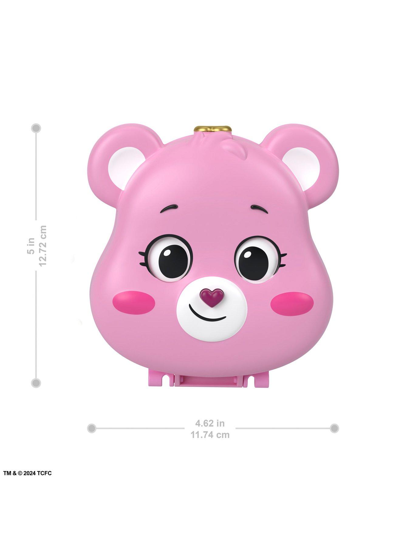 Image 5 of 6 of Polly Pocket x Care Bears Dolls &amp; Playset with Toy Car and Themed Accessories, Compact Travel Toy