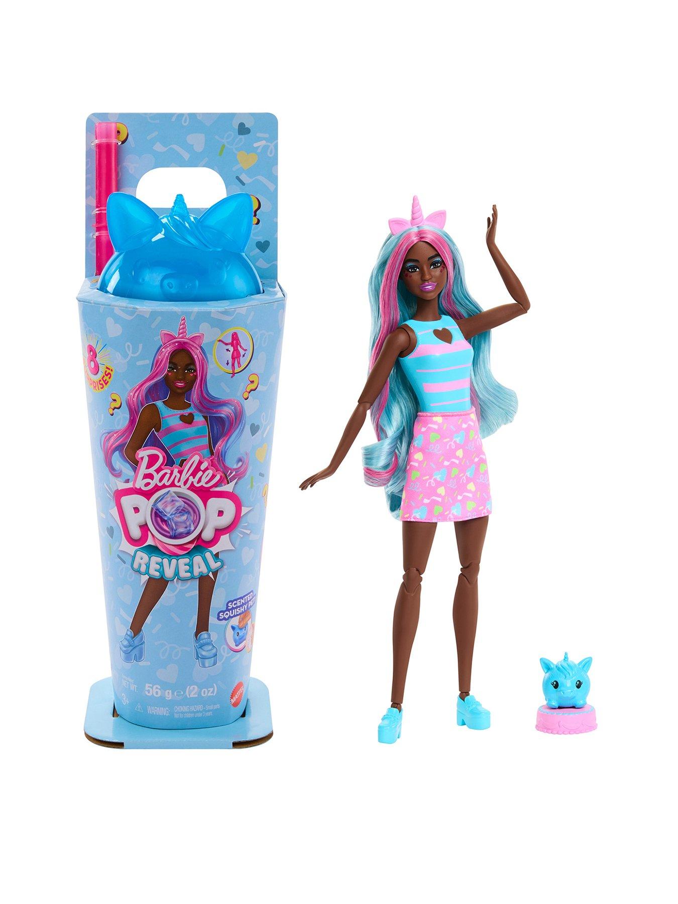 undefined Pop Reveal Shakes Series Doll  &  Accessories Set, Scented Sweet Unicorn Fashion Doll