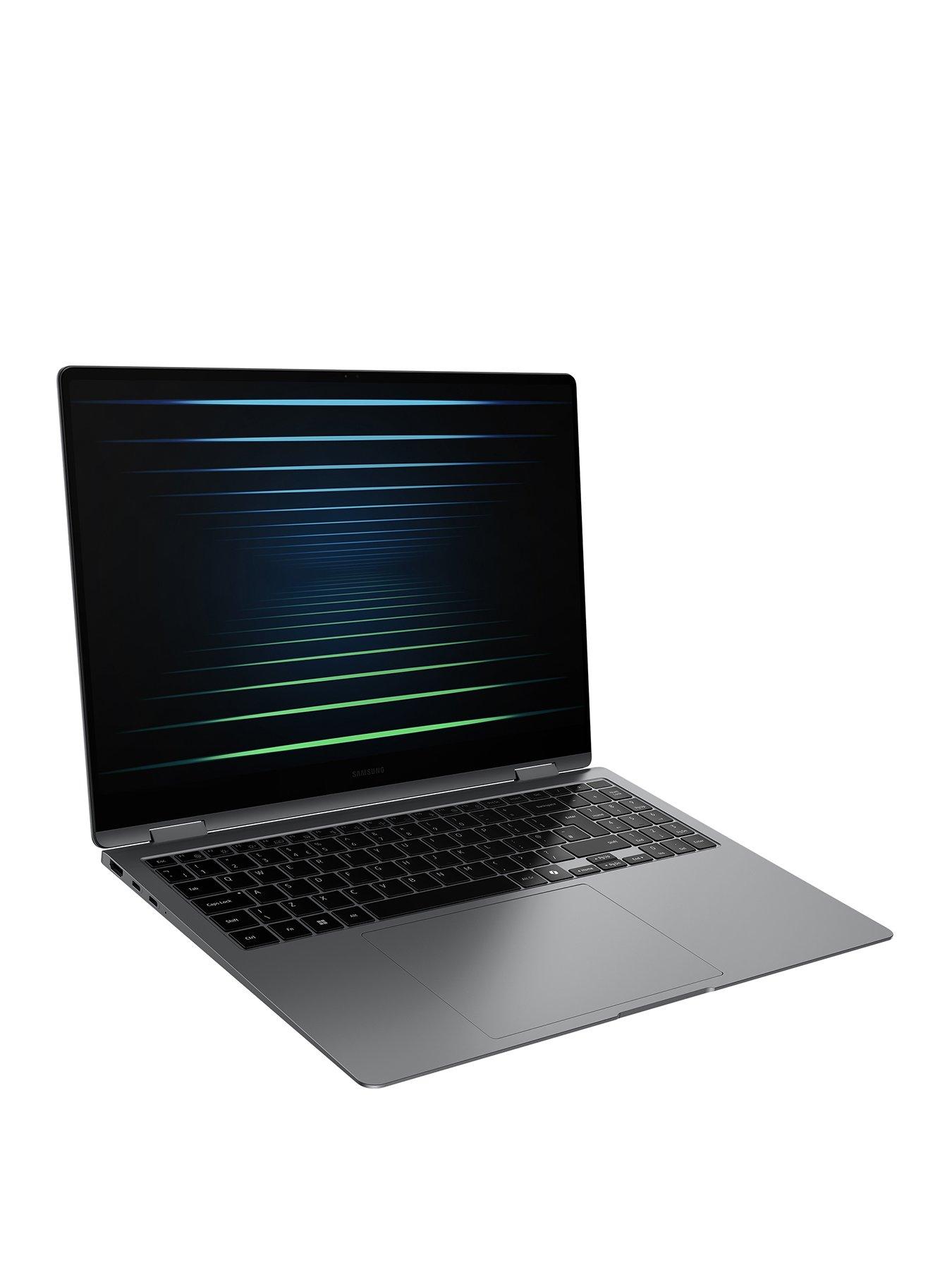 Image 2 of 7 of Samsung Galaxy Book5 Pro 360 Copilot+ PC - 16in WQXGA+ AMOLED Touchscreen - Intel Core Ultra 7 - 16GB RAM, 512GB SSD - Grey