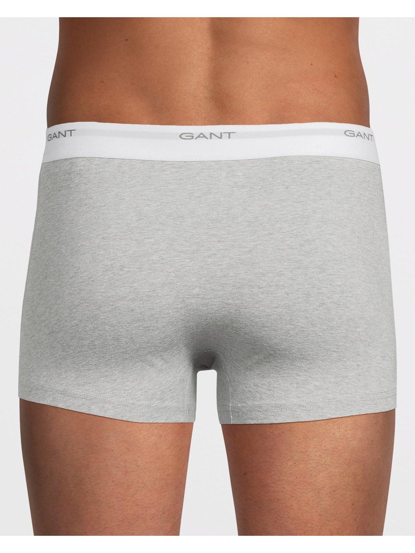  image of gant-3-pack-trunks-light-grey