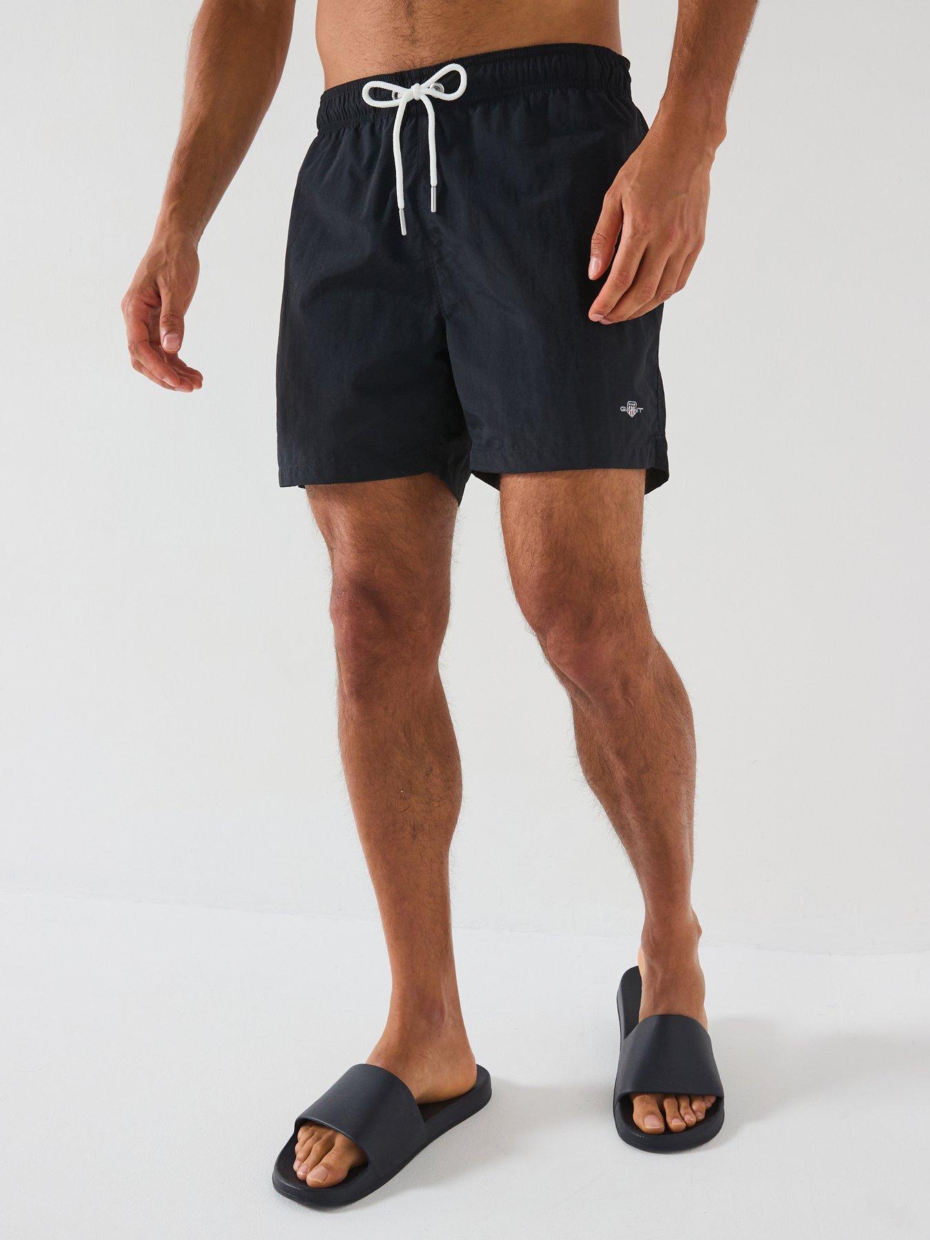 gant-logo-swim-shorts-black