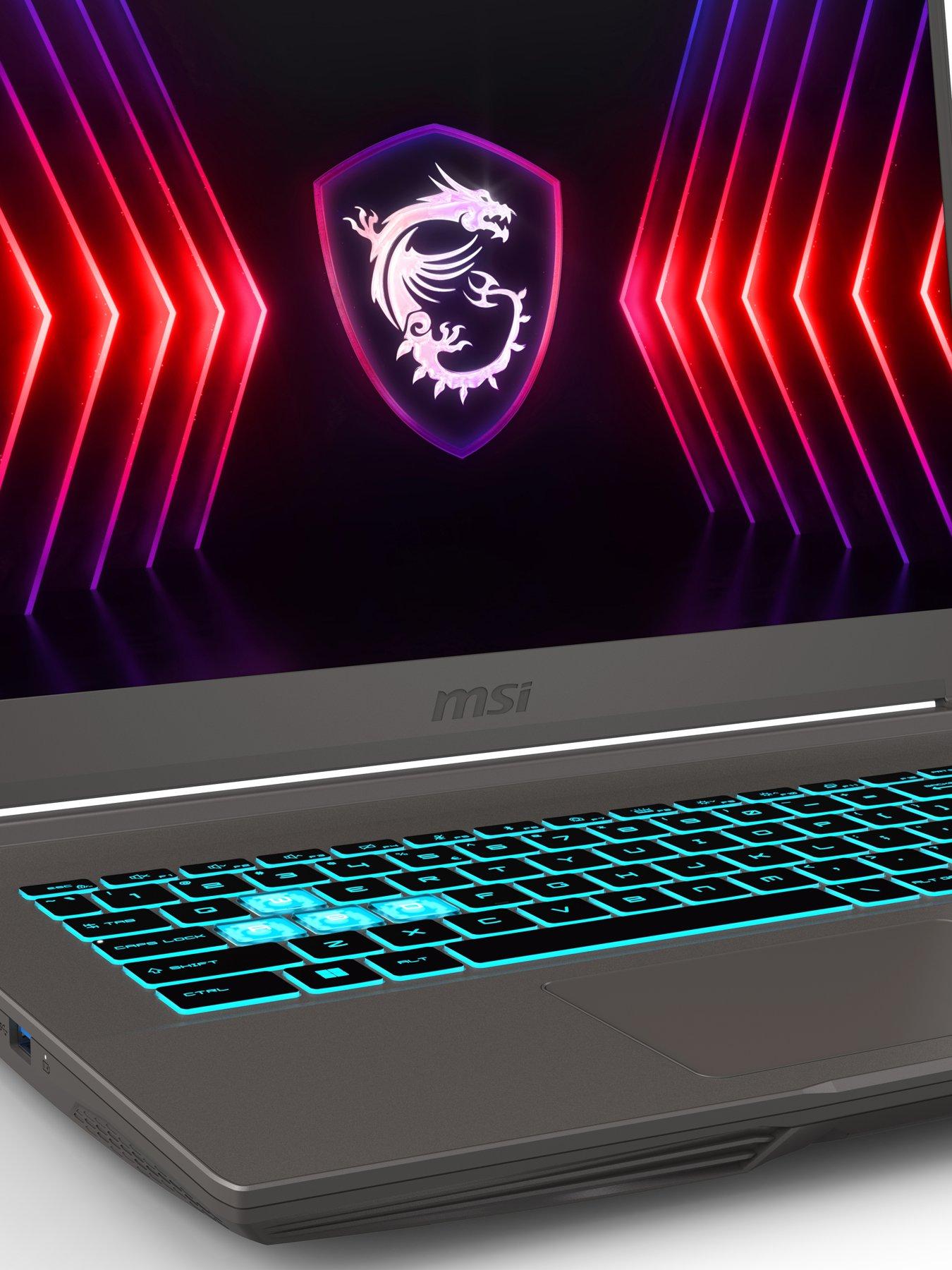 Image 6 of 7 of MSI Thin 15 Gaming Laptop - 15.6in FHD, GeForce RTX 4050,&nbsp;Intel Core i7,&nbsp;16GB RAM, 512GB SSD&nbsp;- Grey