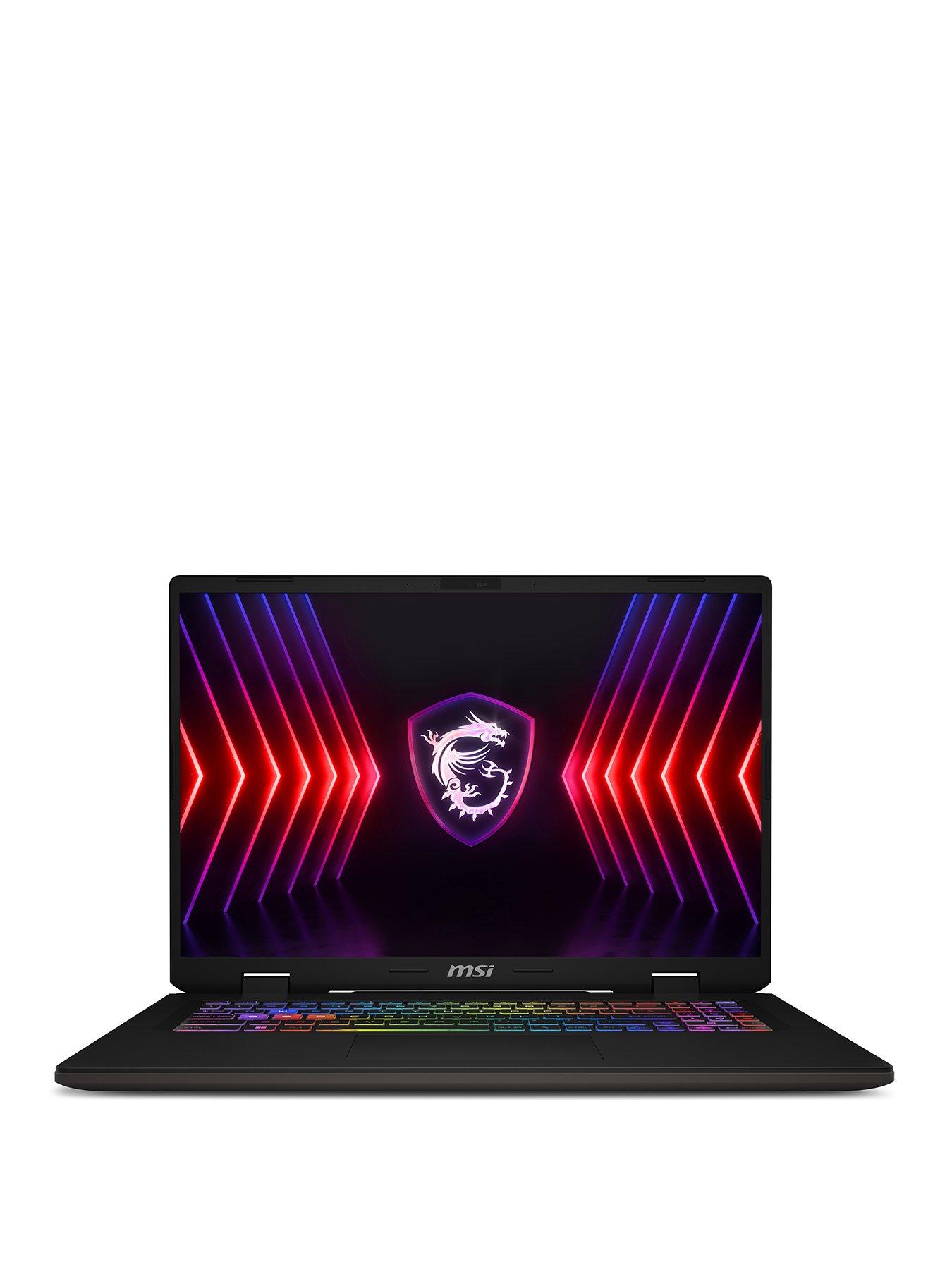  image of msi-sword-17-hx-gaming-laptop-geforce-rtx-4060-intel-core-i7-16gb-ram-1tb-ssd-17in-qhd-grey