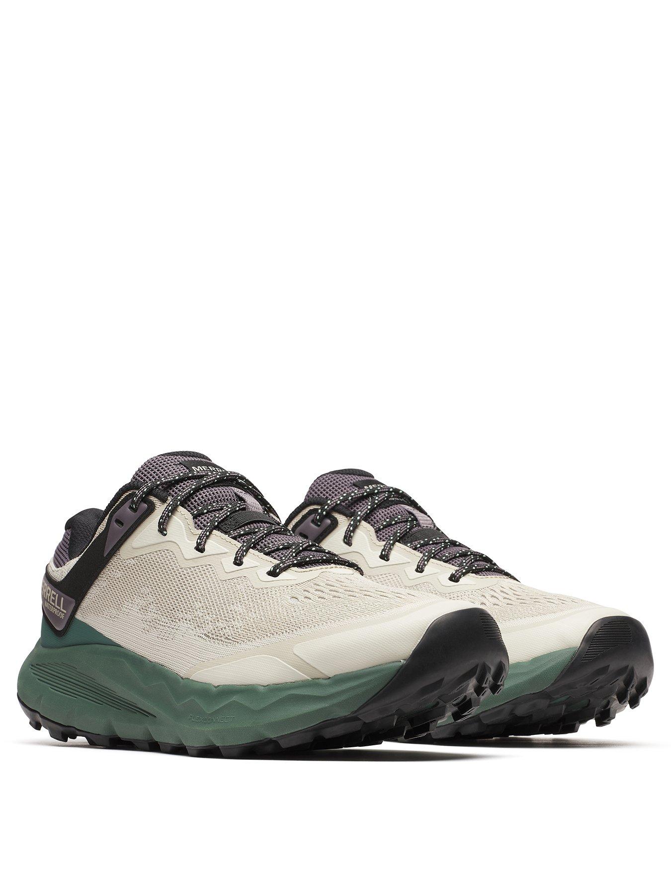  image of merrell-mens-nova-4-waterproof-trail-running-shoes-beige