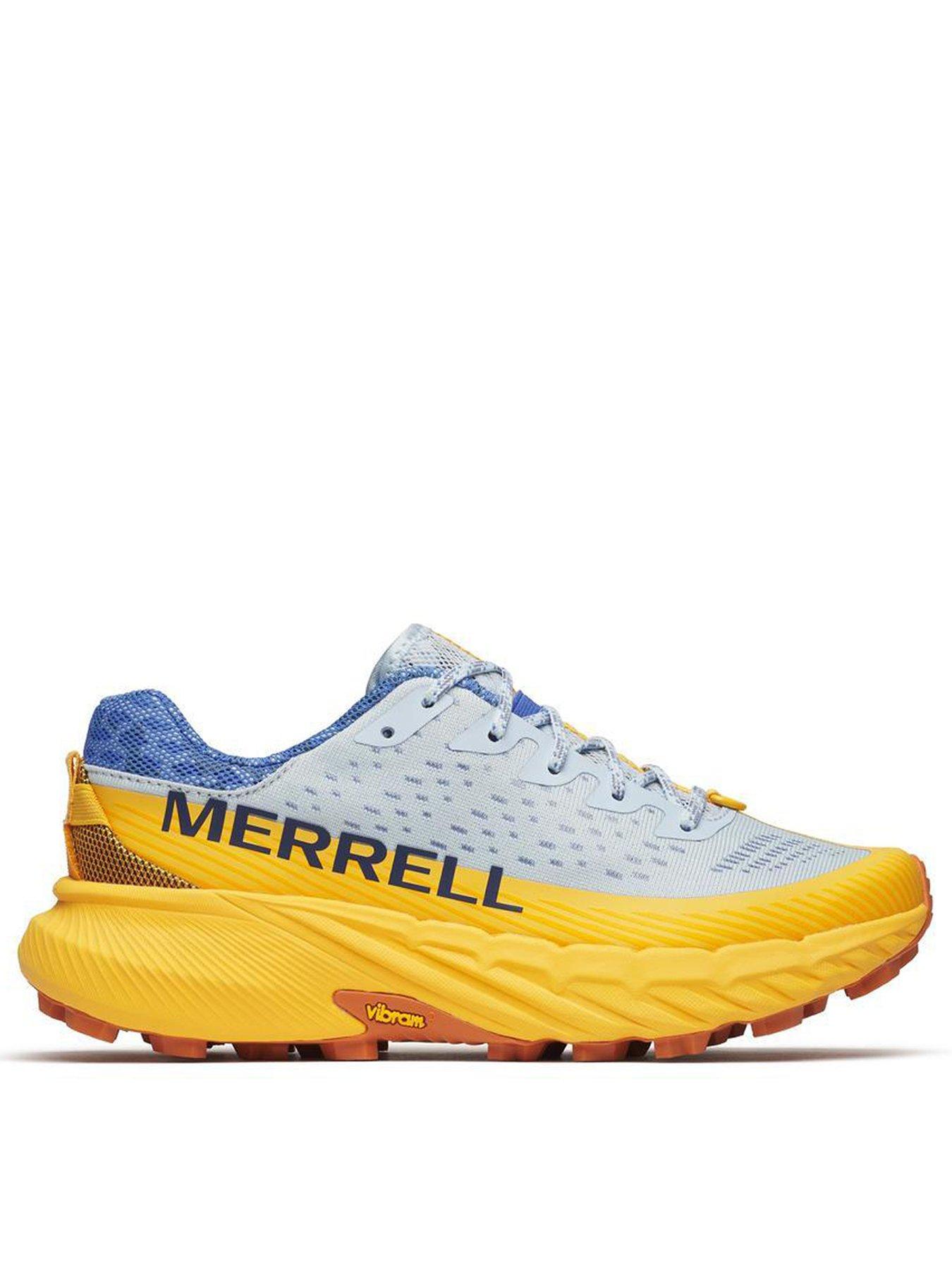 Merrell Womens Agility Peak 5 Trail Running Shoes - Blue
