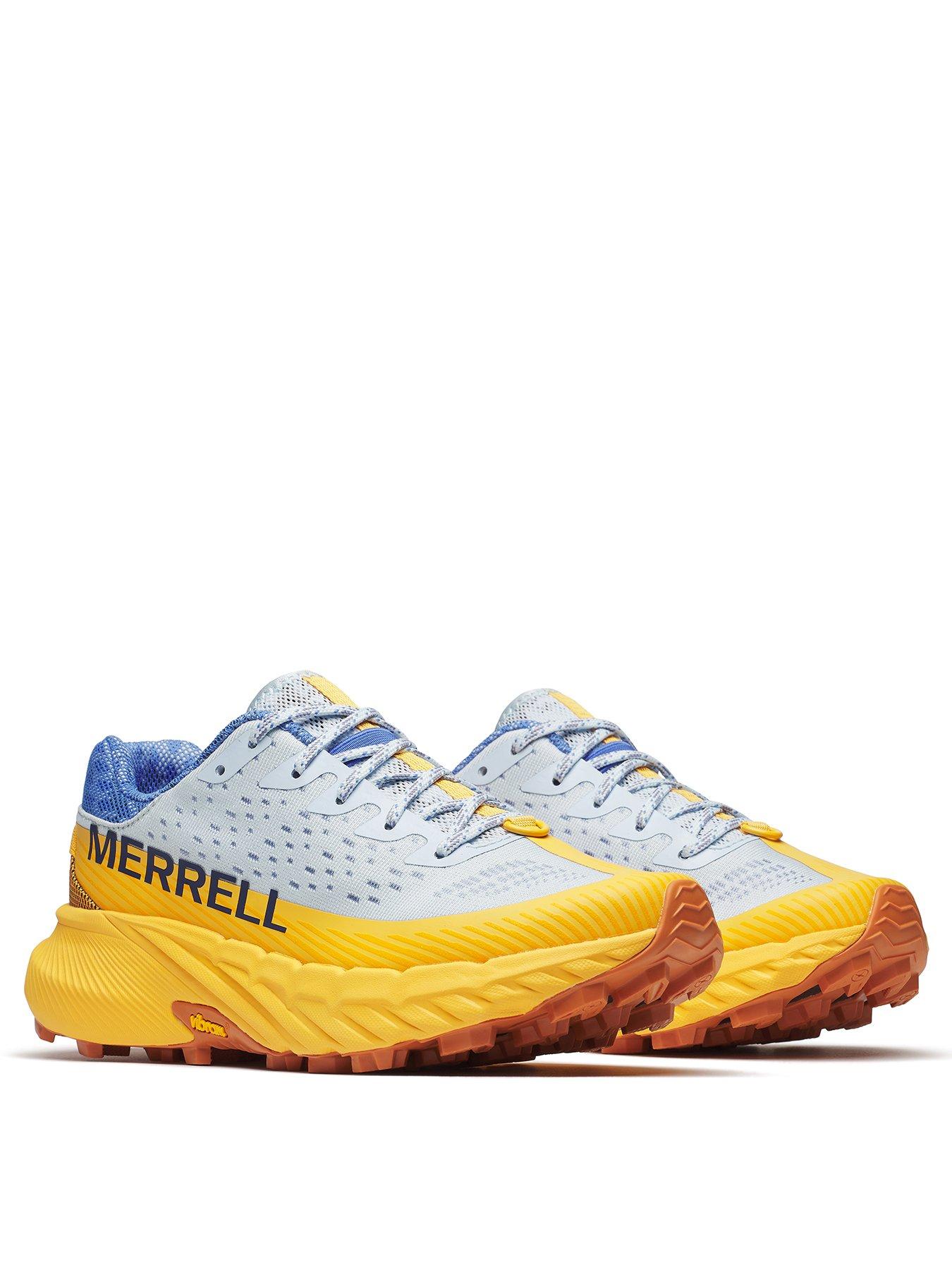 Merrell Womens Agility Peak 5 Trail Running Shoes - Blue | Littlewoods