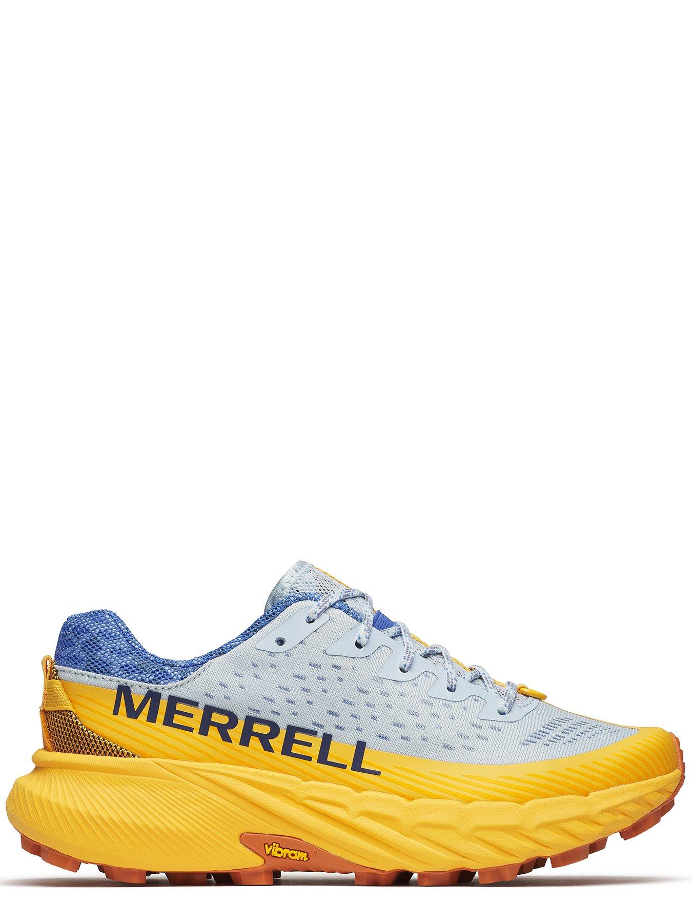Merrell Womens Agility Peak 5 Trail Running Shoes - Blue | Littlewoods