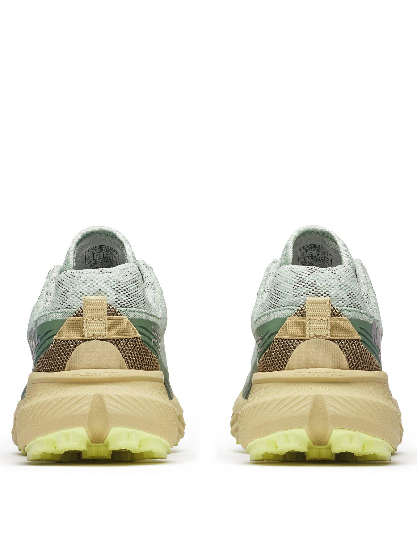  image of merrell-womens-agility-peak-5-goretex-trail-running-shoes-green