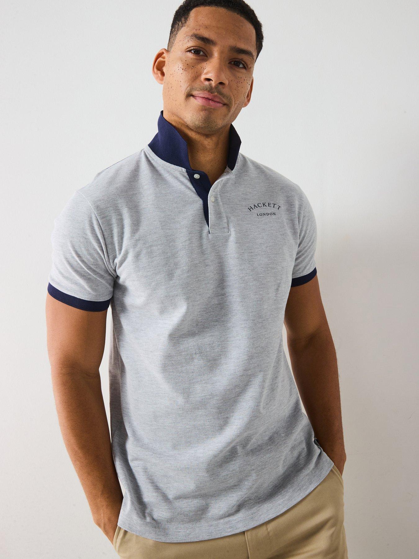 hackett-heritage-logo-polo-shirt-grey