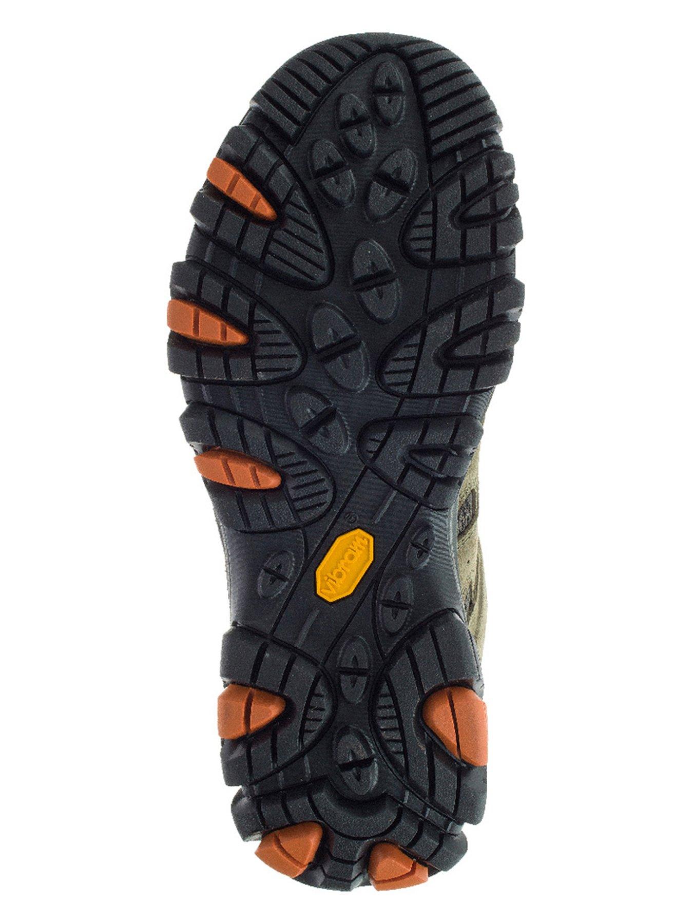  image of merrell-mens-moab-goretex-hiking-shoes--green