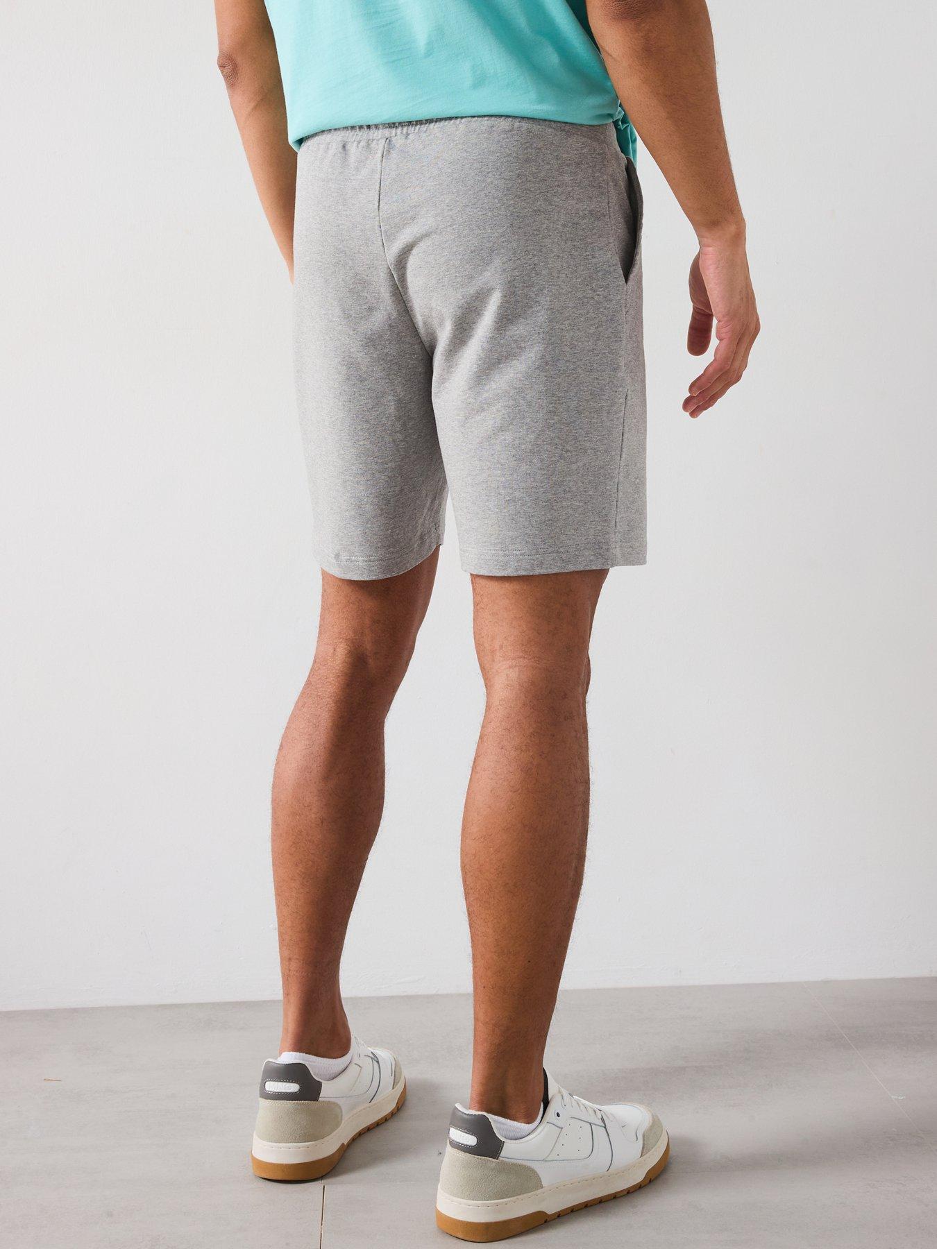  image of hackett-logo-sweatshorts-dark-grey
