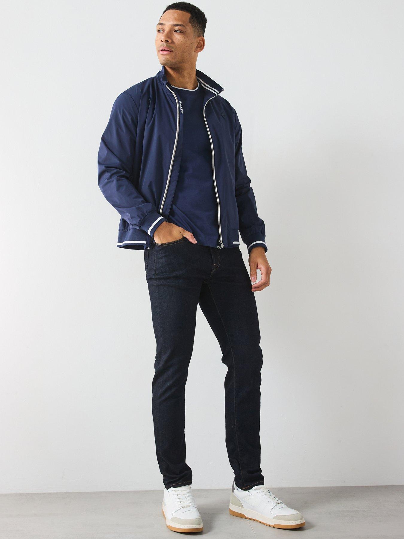  image of hackett-heritage-number-t-shirt-navy
