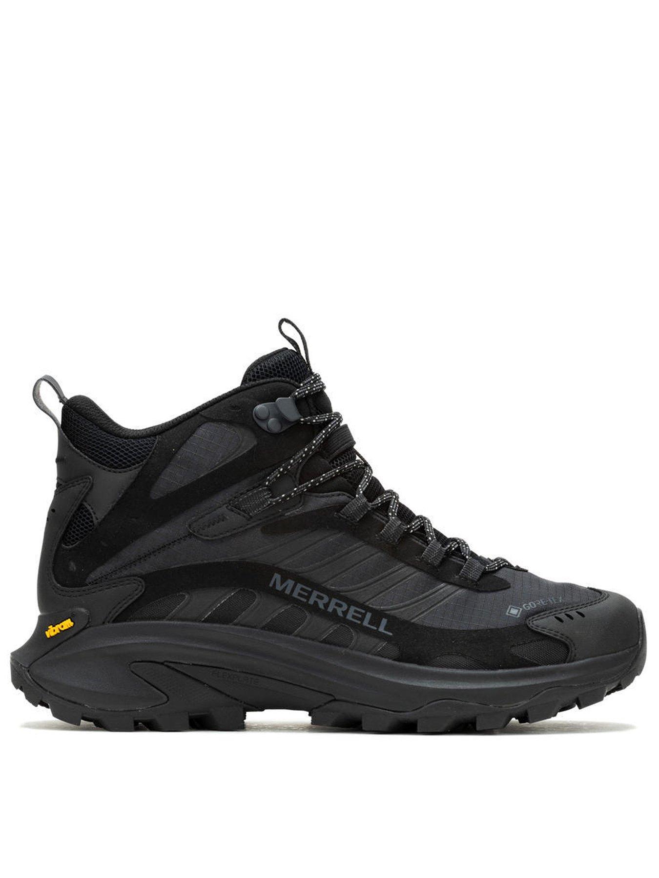 Image 1 of 5 of Merrell Mens Hiking X Ultra 360 Goretex Mid Boots - Black