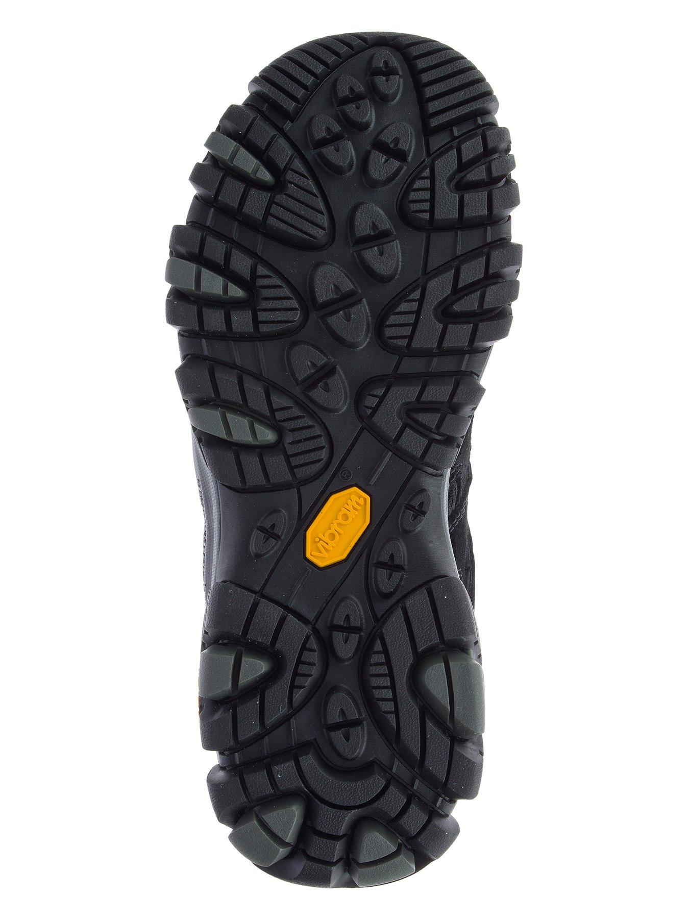  image of merrell-womens-moab-mid-goretex-hiking-boots-blackgrey