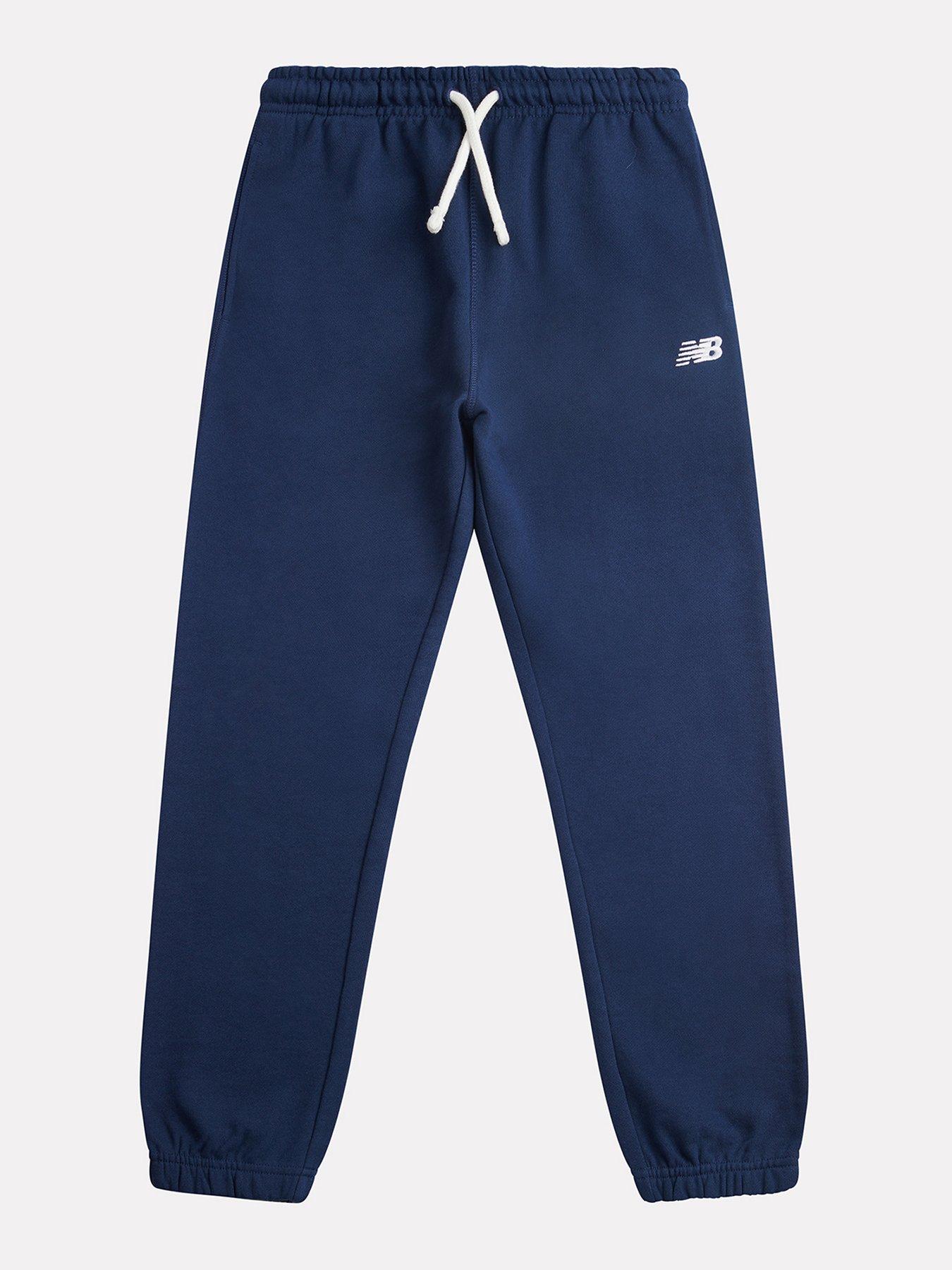 new-balance-junior-boys-french-terry-small-logo-jogger-navy