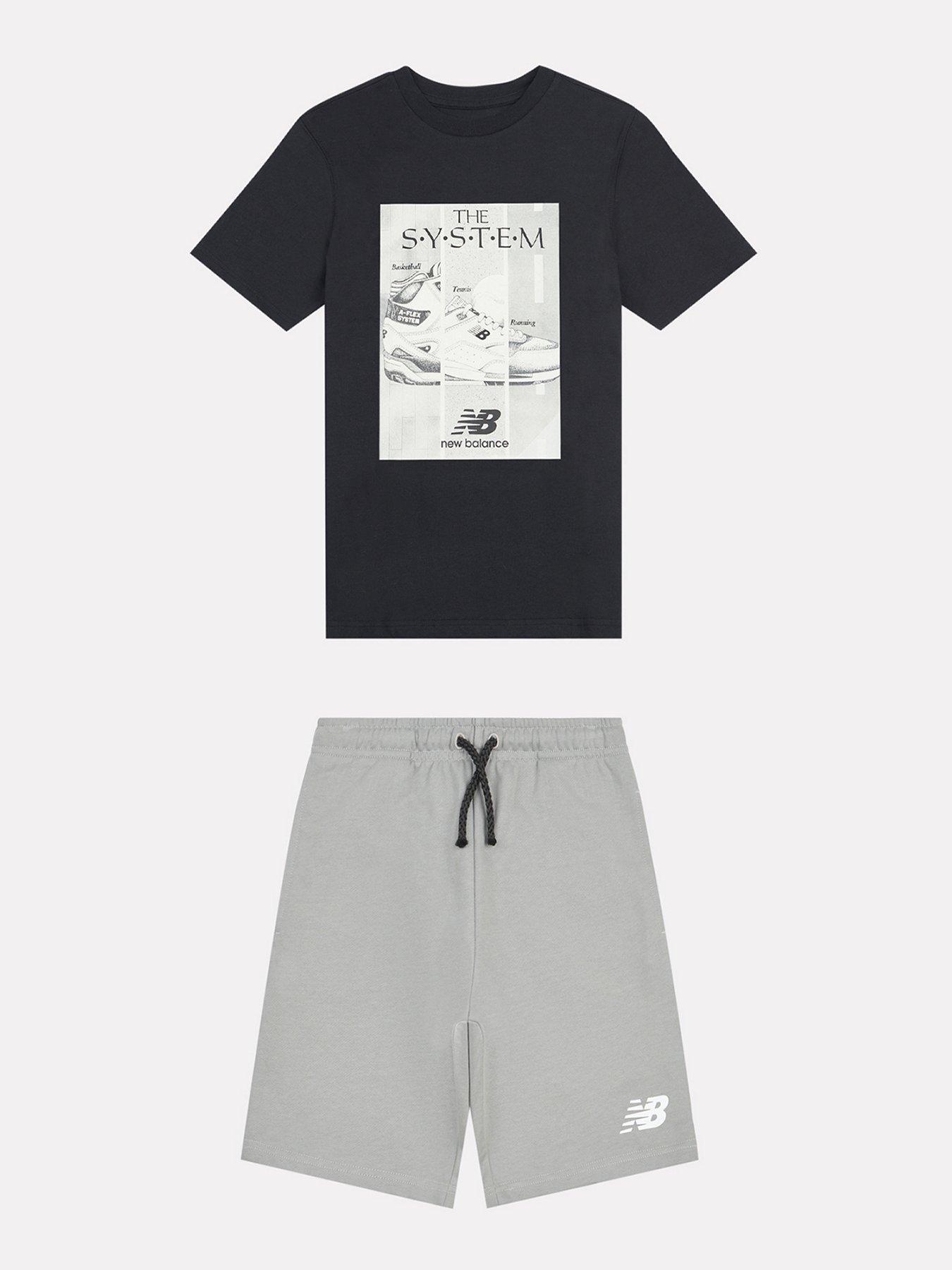 new-balance-junior-boys-graphic-tee-and-short-set-black
