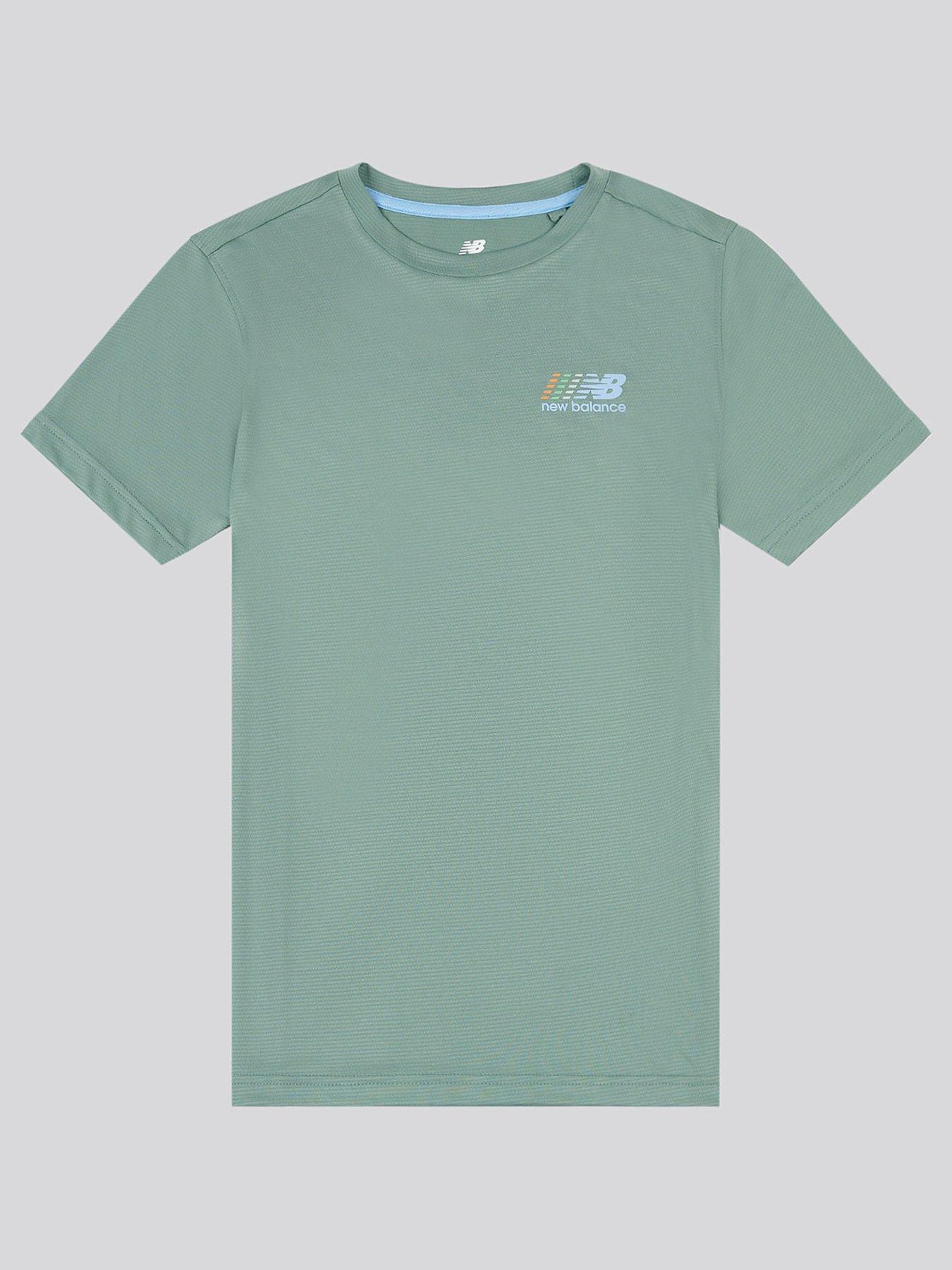 undefined Junior Boys Athletic Graphic Tee - Khaki