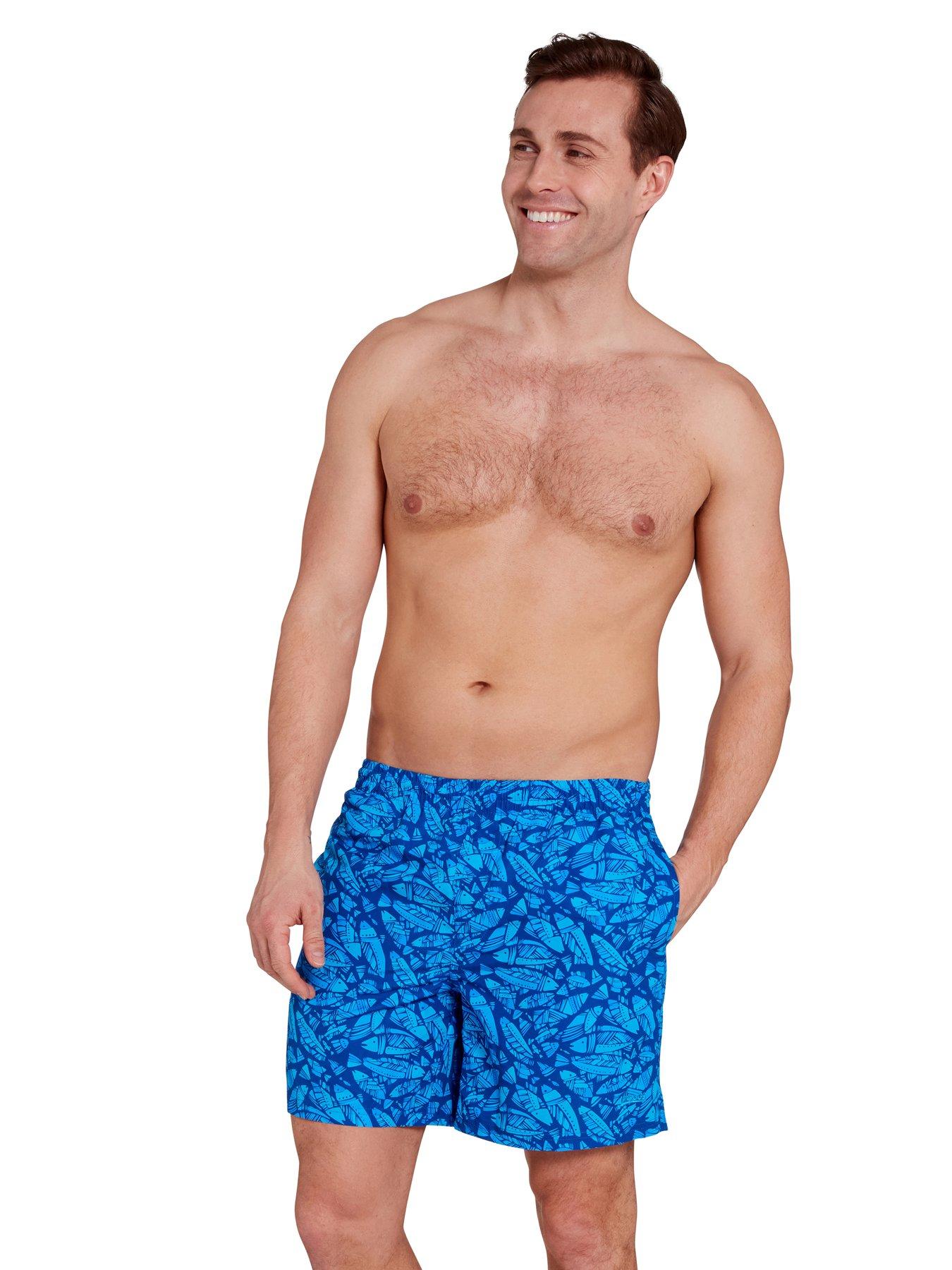 Zoggs Men's Finley 16 Inch Water Shorts - Blue