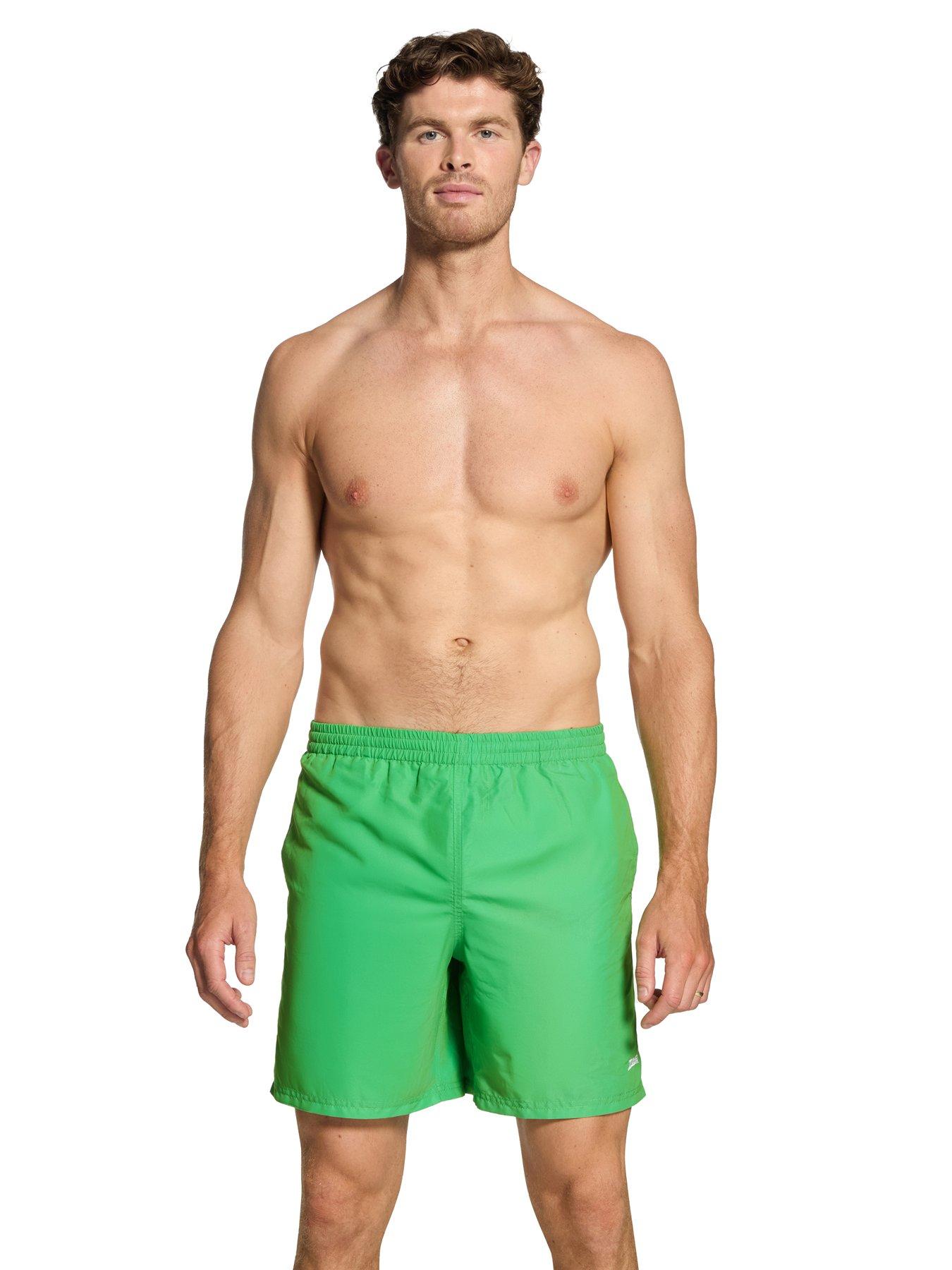 zoggs-mens-essentials-penrith-nbsp17-inch-shorts-green