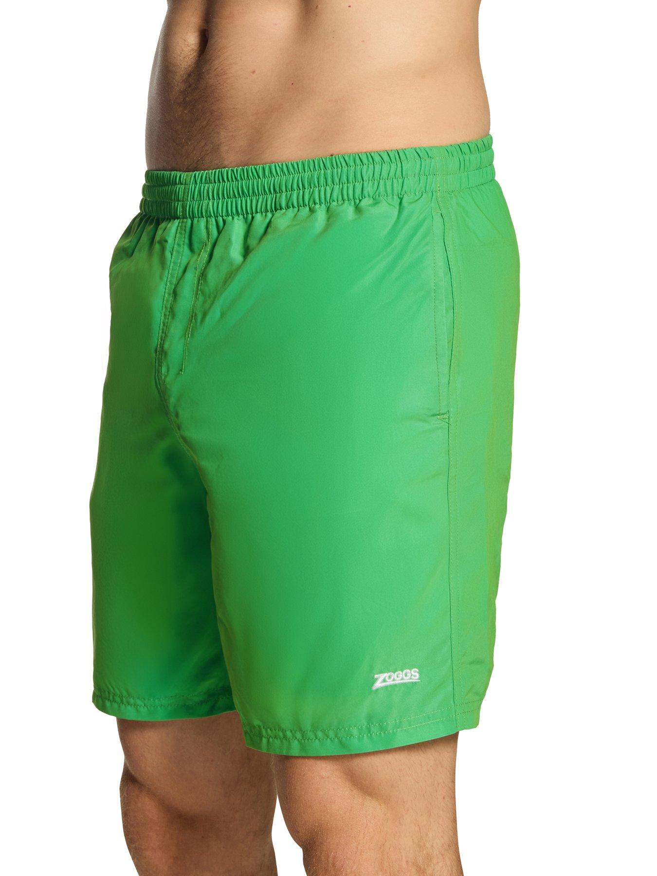 image of zoggs-mens-essentials-penrith-nbsp17-inch-shorts-green
