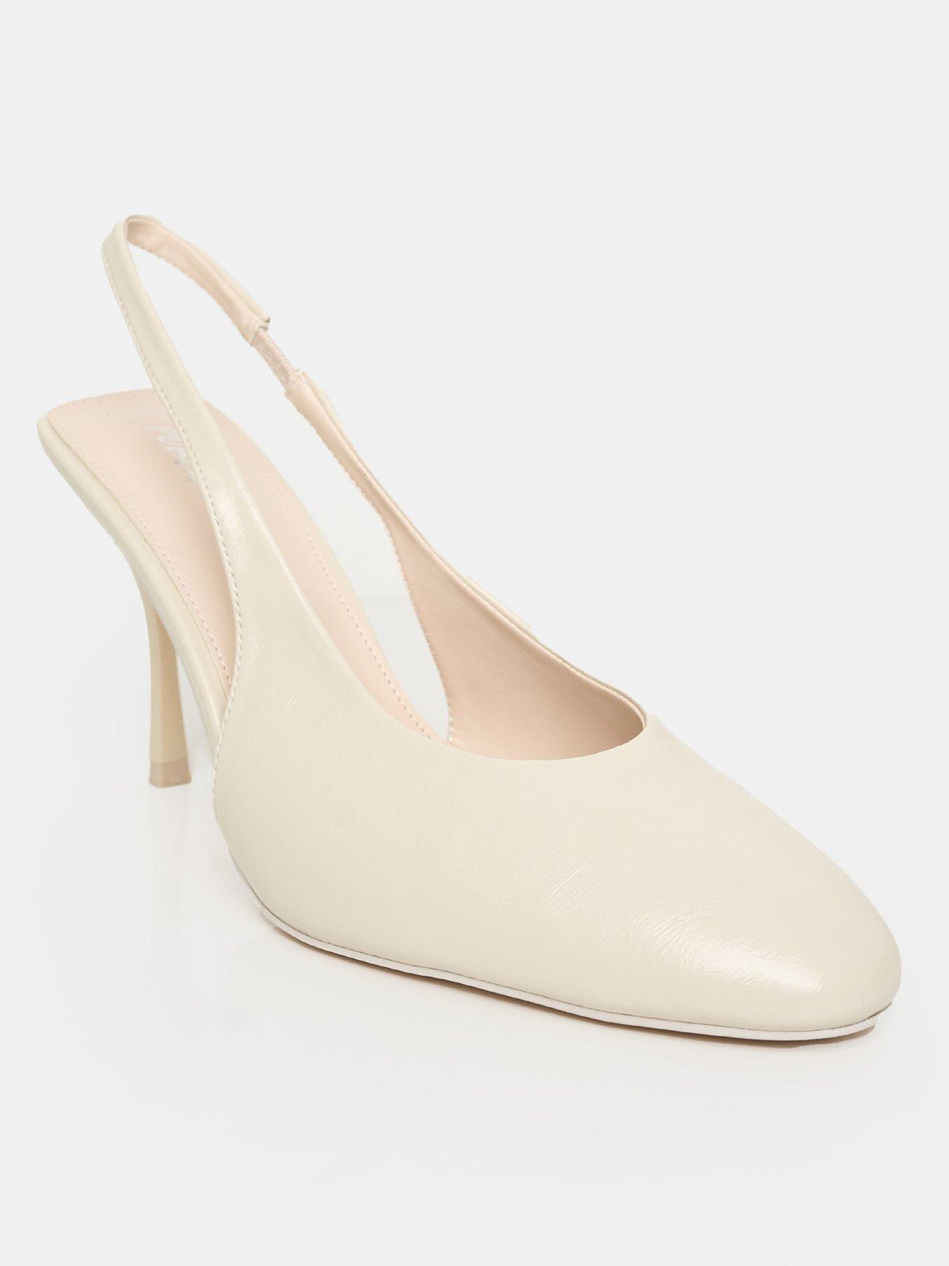 stillFront image of public-desire-tilapia-slingback-heels-cream