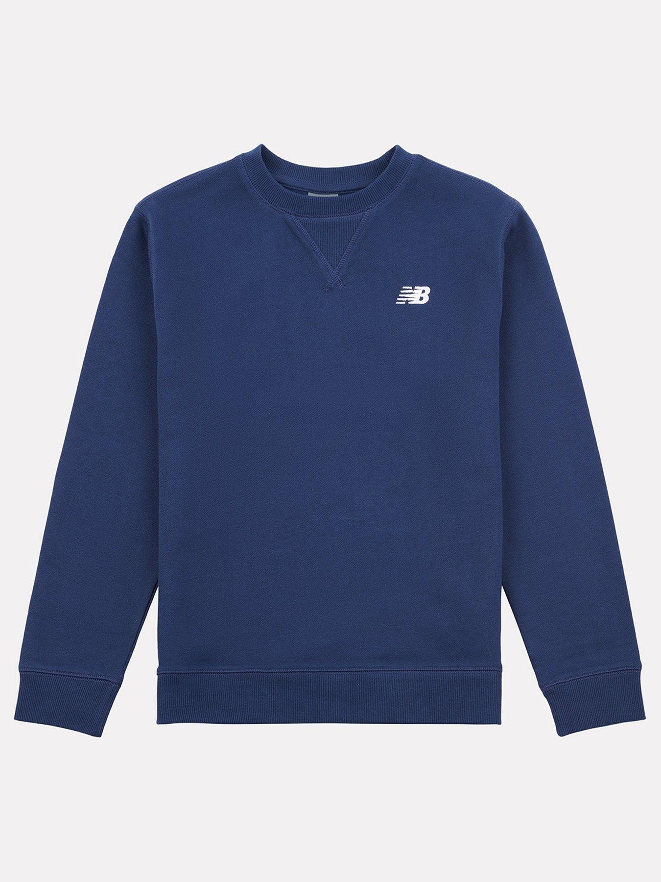new-balance-junior-boys-french-terry-small-logo-crew-navy